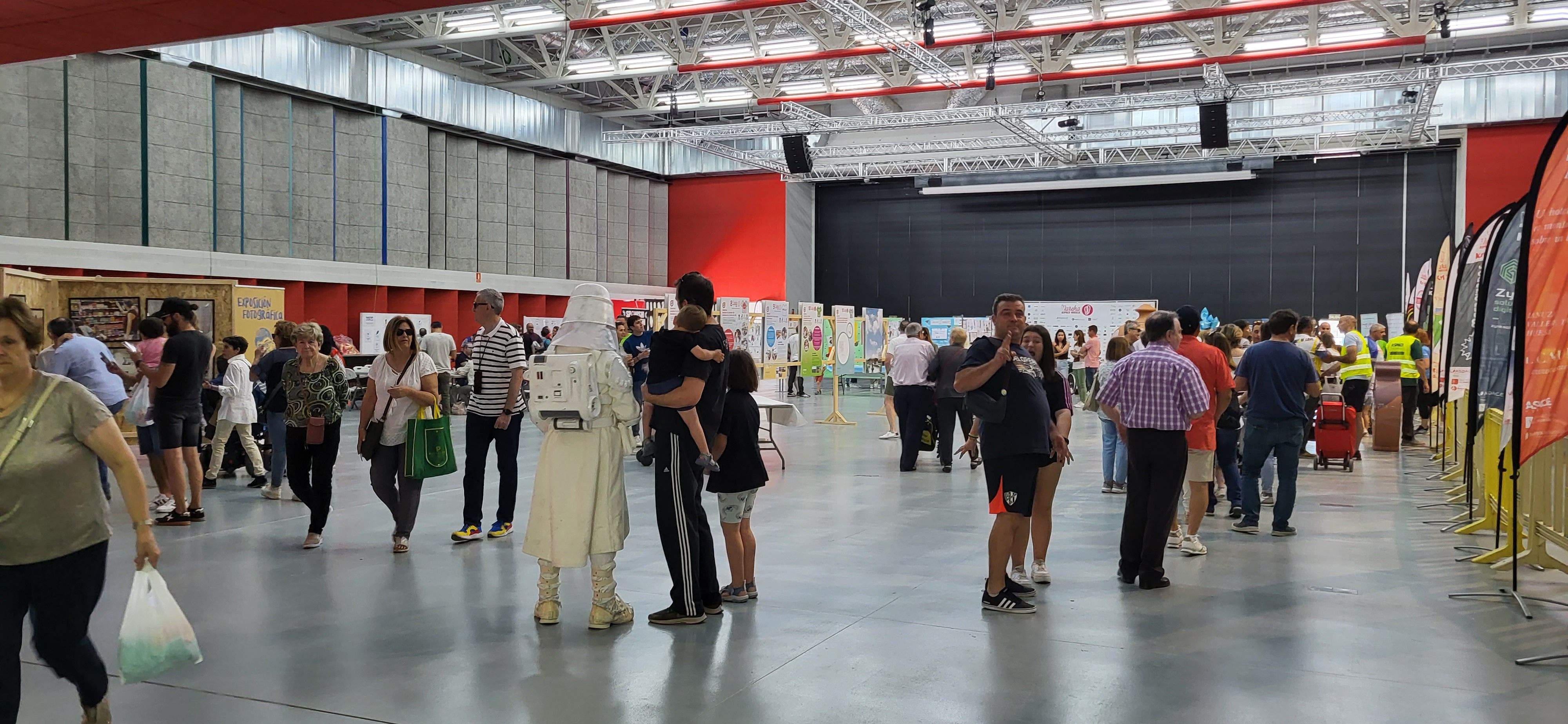 Jornada previa a la 11ª Marcha Aspace Huesca. Foto Myriam Martínez