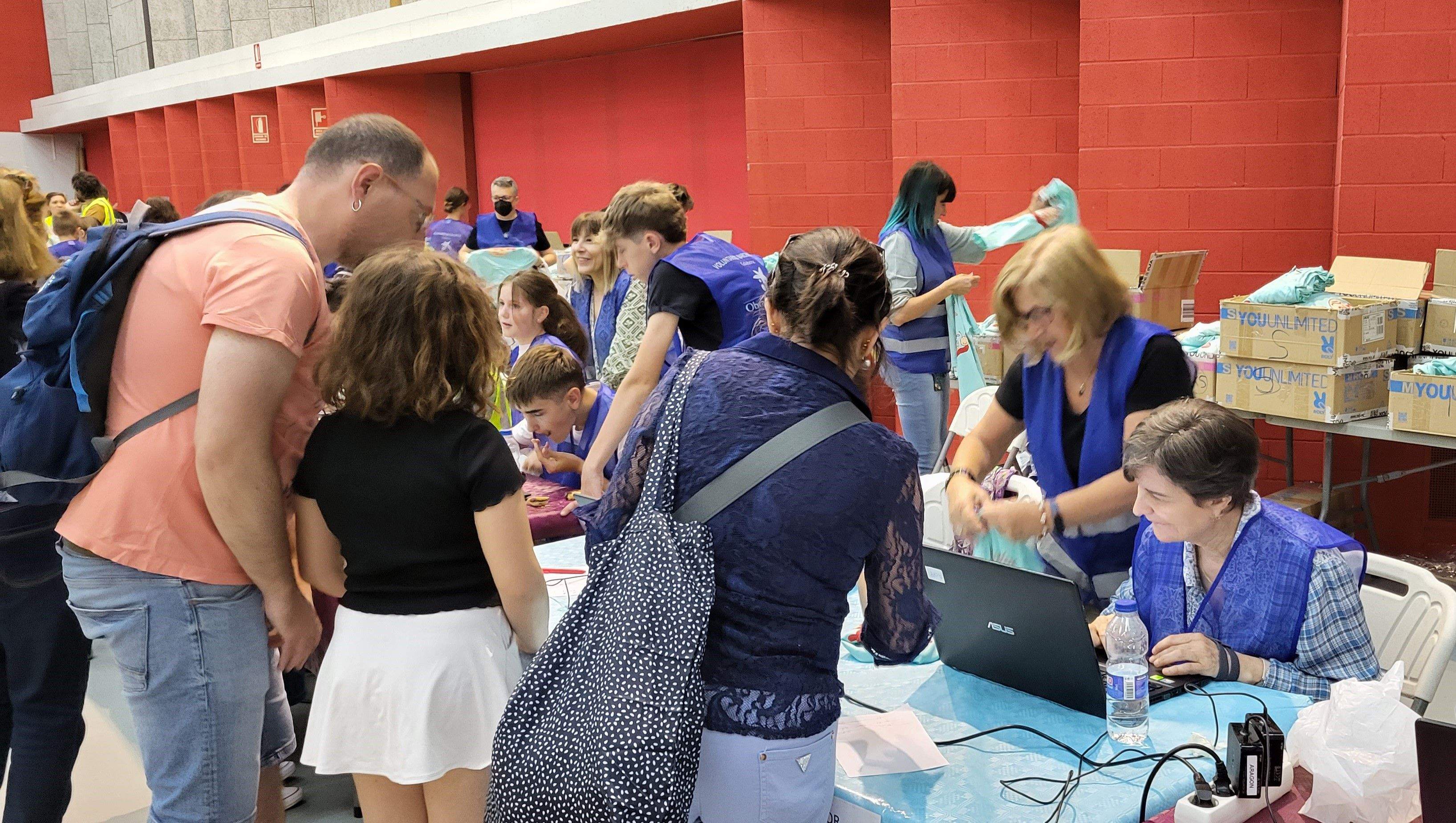 Jornada previa a la 11ª Marcha Aspace Huesca. Foto Myriam Martínez