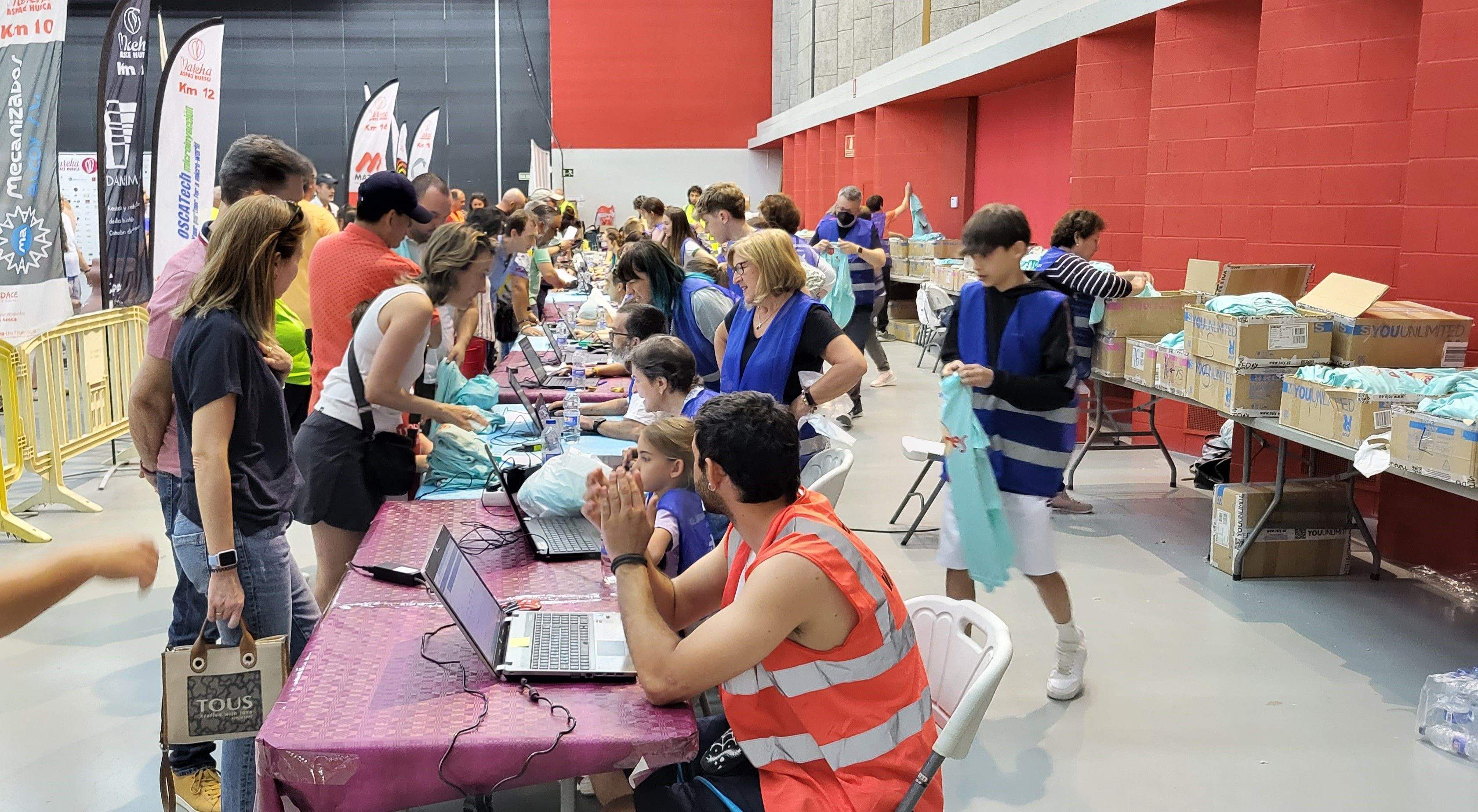 Jornada previa a la 11ª Marcha Aspace Huesca. Foto Myriam Martínez