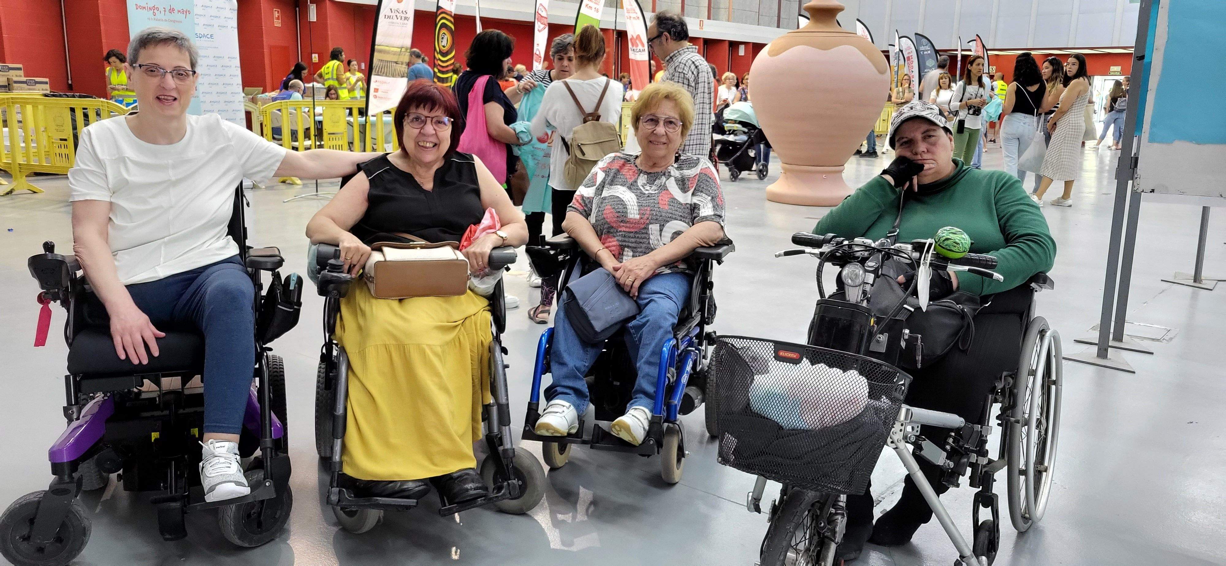 Jornada previa a la 11ª Marcha Aspace Huesca. Foto Myriam Martínez