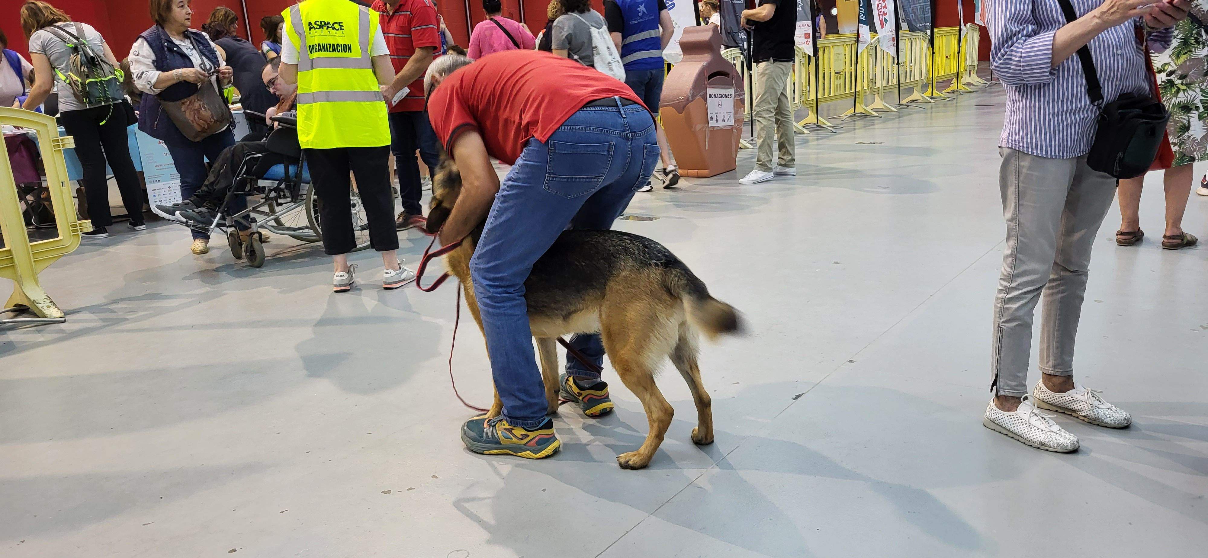Jornada previa a la 11ª Marcha Aspace Huesca. Foto Myriam Martínez