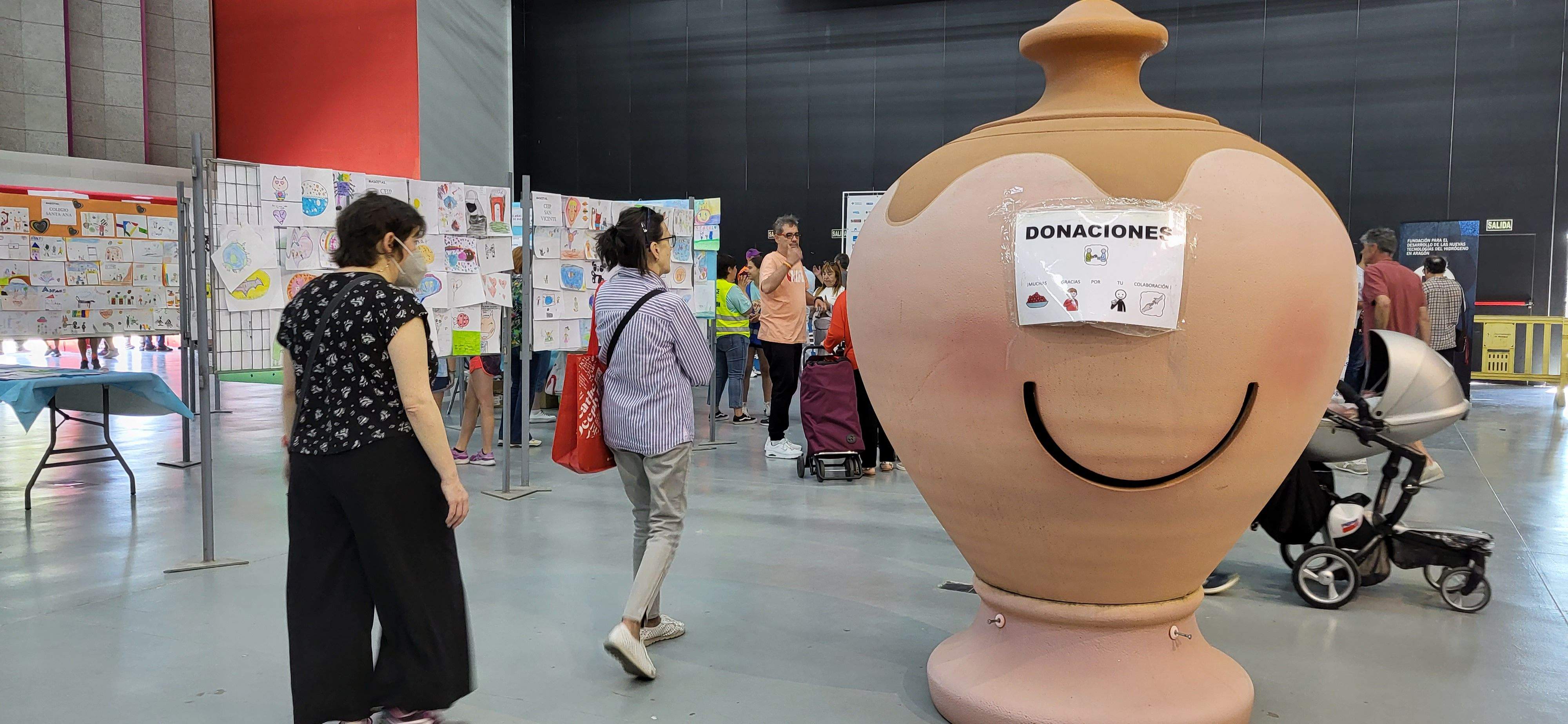 Jornada previa a la 11ª Marcha Aspace Huesca. Foto Myriam Martínez