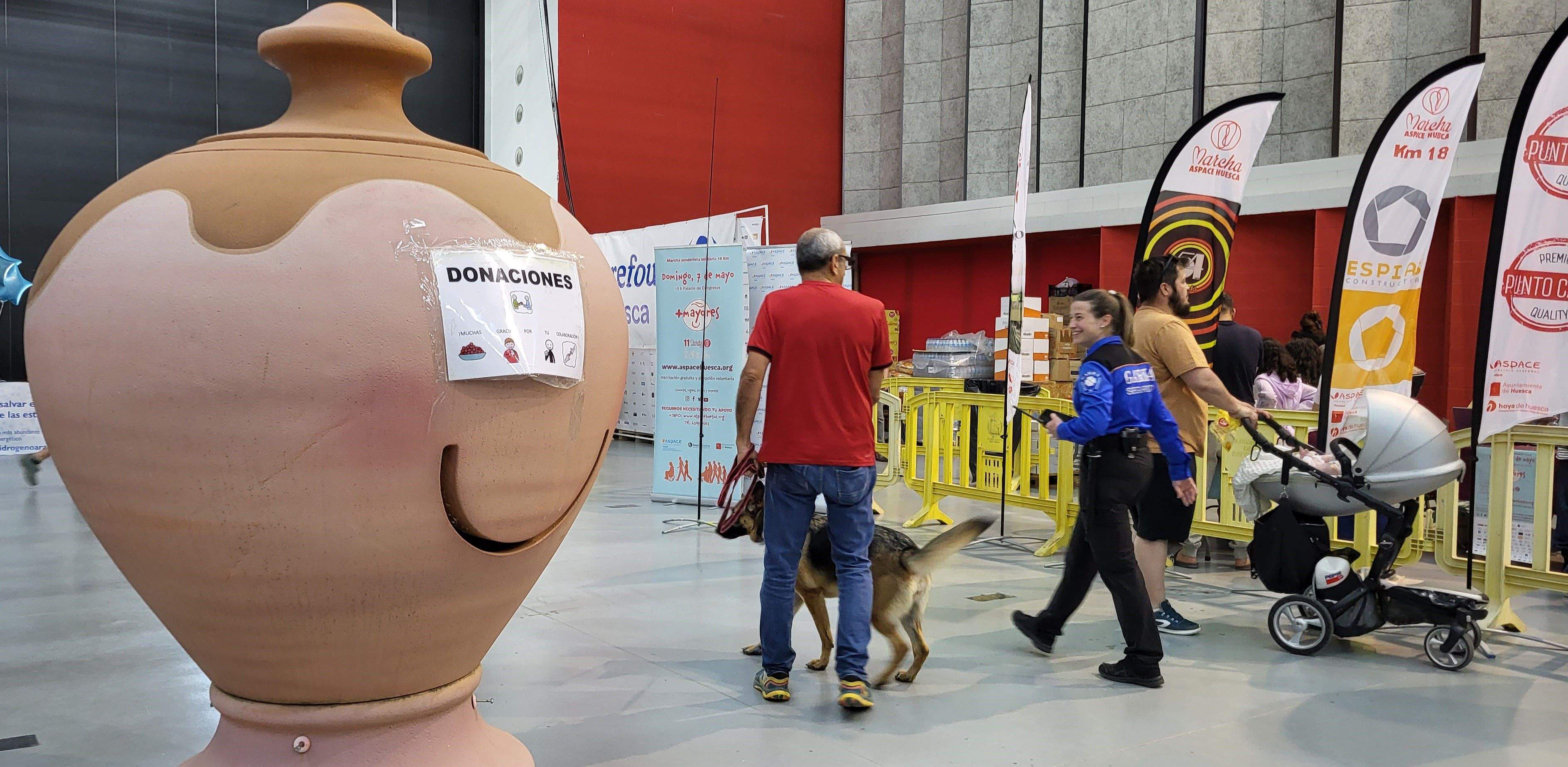 Jornada previa a la 11ª Marcha Aspace Huesca. Foto Myriam Martínez