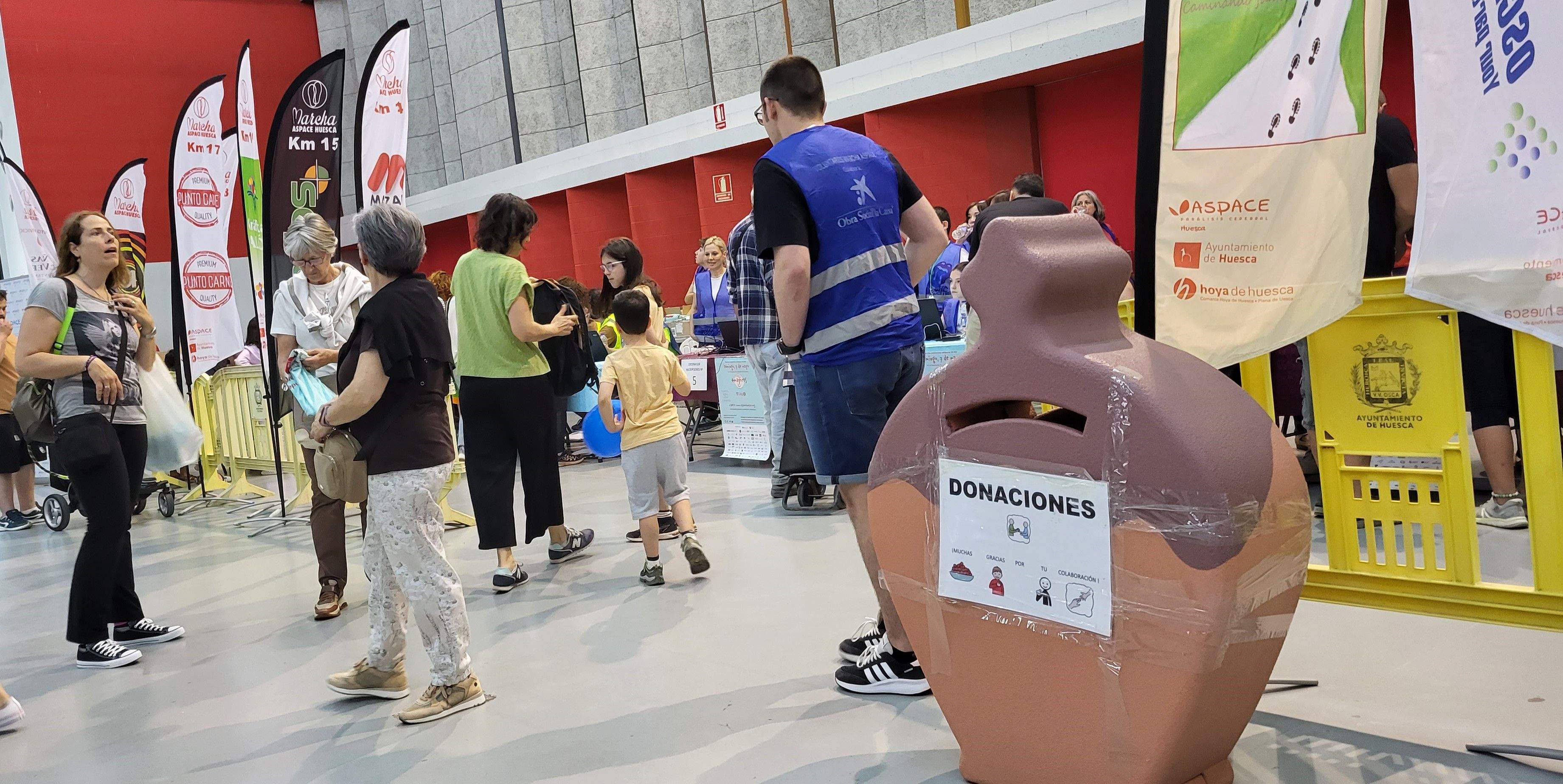 Jornada previa a la 11ª Marcha Aspace Huesca. Foto Myriam Martínez
