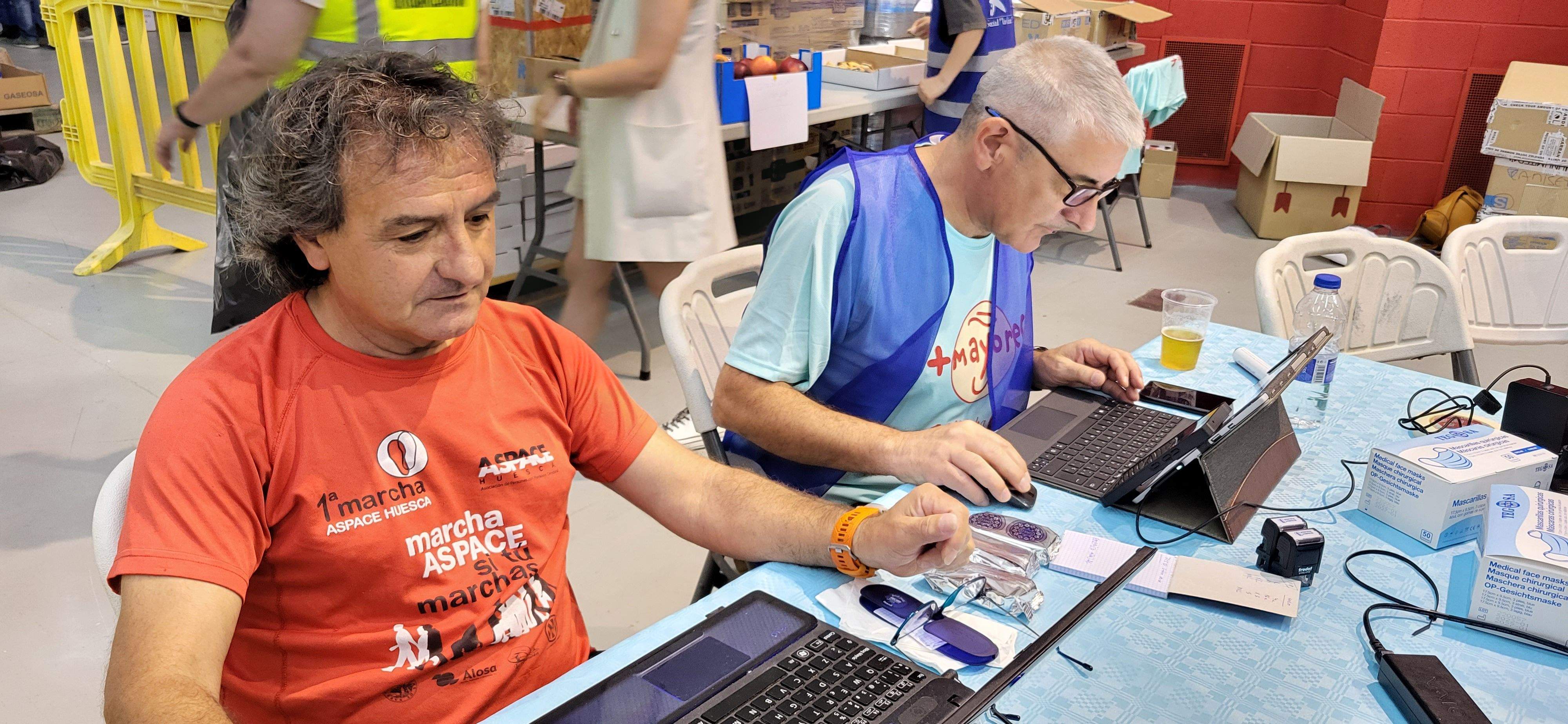 Jornada previa a la 11ª Marcha Aspace Huesca. Foto Myriam Martínez