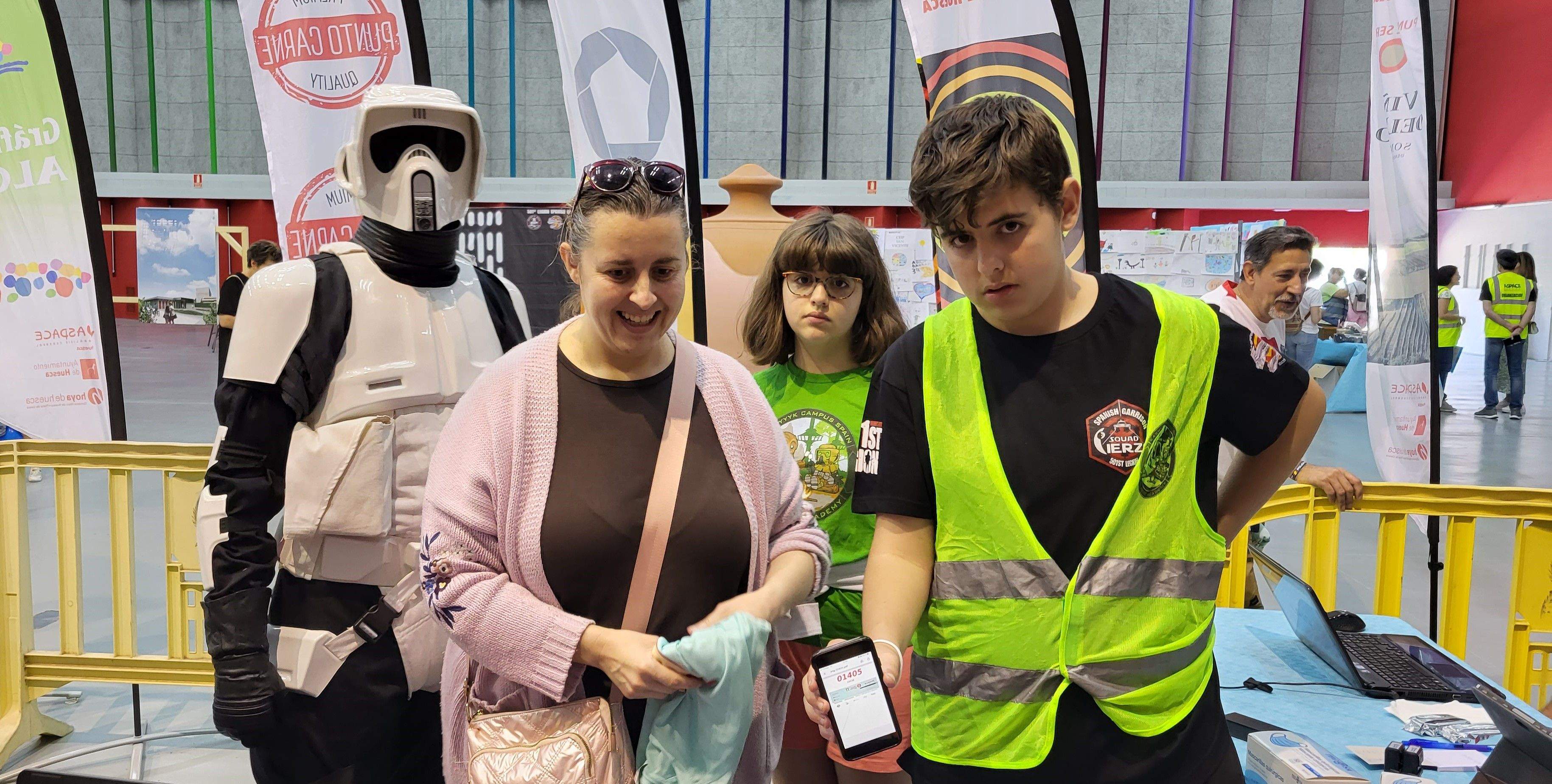 Jornada previa a la 11ª Marcha Aspace Huesca. Foto Myriam Martínez