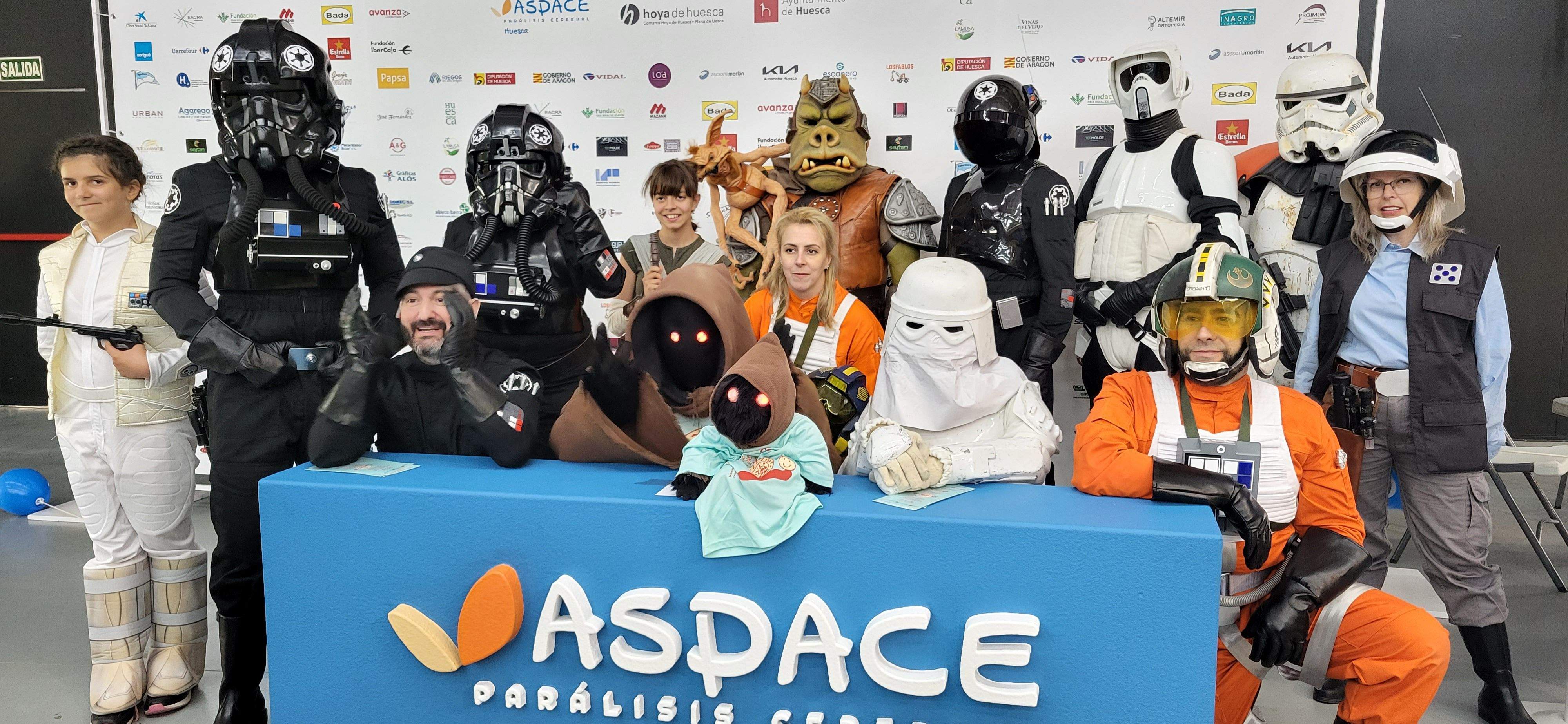 Jornada previa a la 11ª Marcha Aspace Huesca. Foto Myriam Martínez