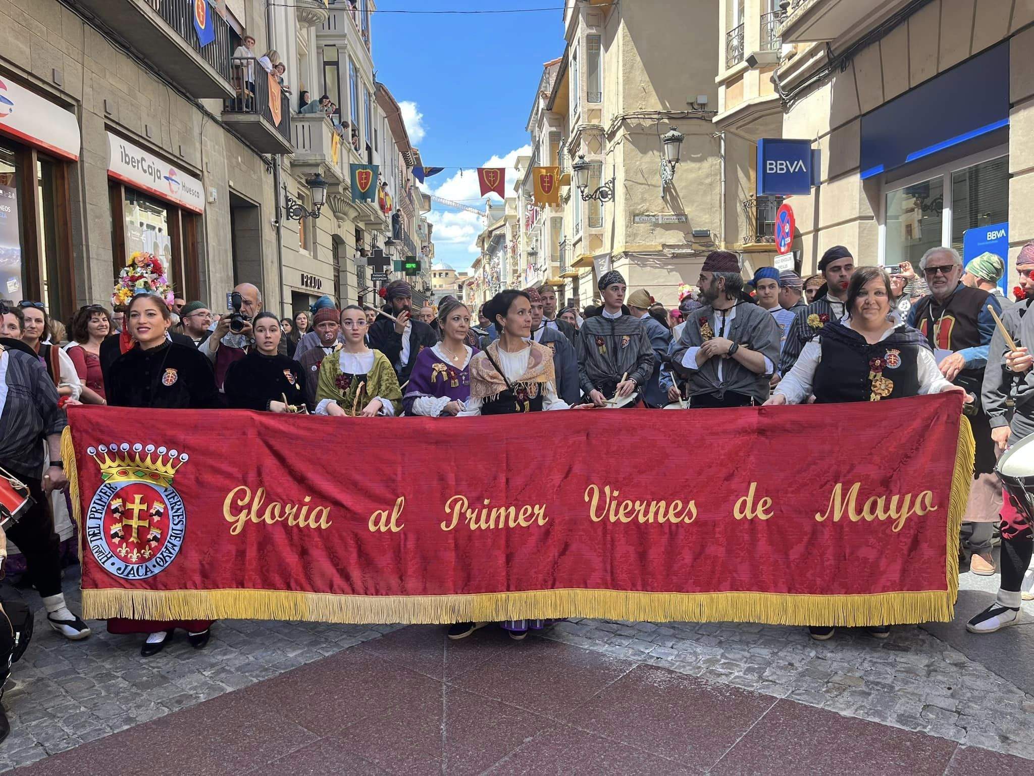 Celebración del Primer Viernes de Mayo en Jaca