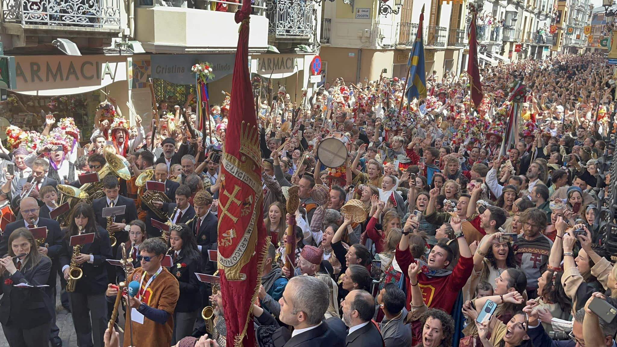 Celebración del Primer Viernes de Mayo en Jaca.