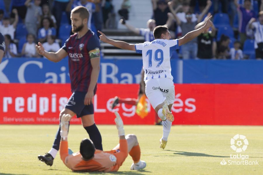 Imágenes del Leganés-Huesca. Foto Laliga