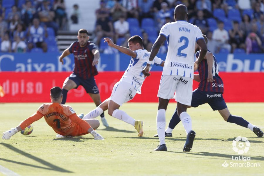 Imágenes del Leganés-Huesca. Foto Laliga
