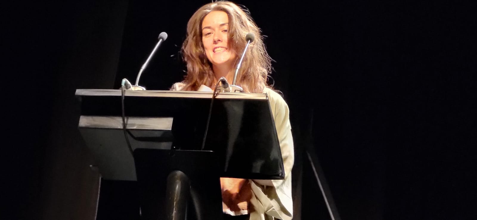 Homenaje a Amaia Agirre en el Centro Cultural Manuel Benito Moliner. Foto Javier García Antón