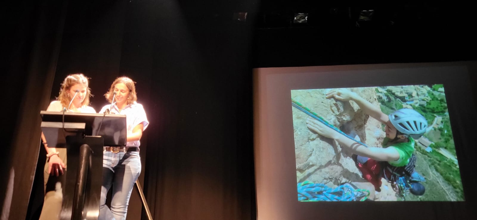 Homenaje a Amaia Agirre en el Centro Cultural Manuel Benito Moliner. Foto Javier García Antón
