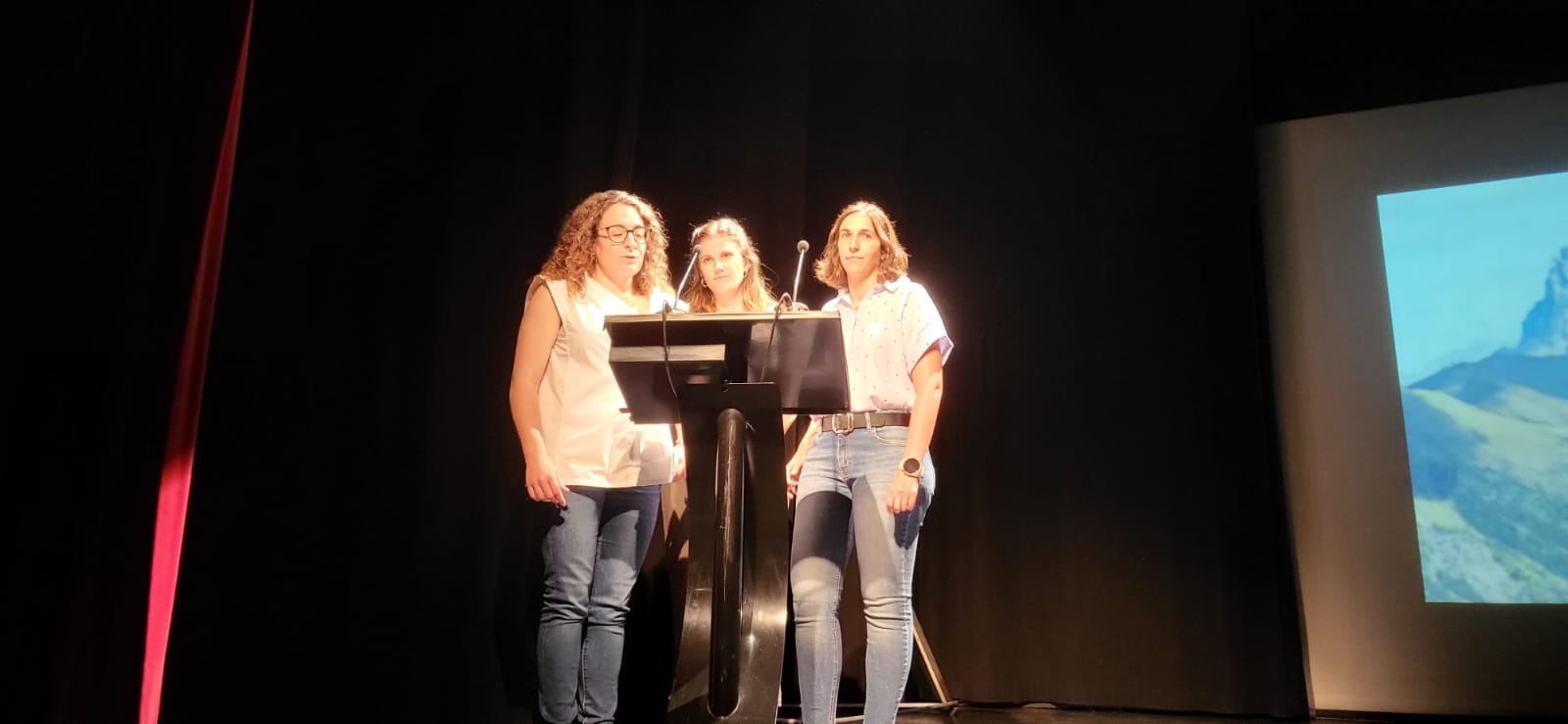 Homenaje a Amaia Agirre en el Centro Cultural Manuel Benito Moliner. Foto Javier García Antón