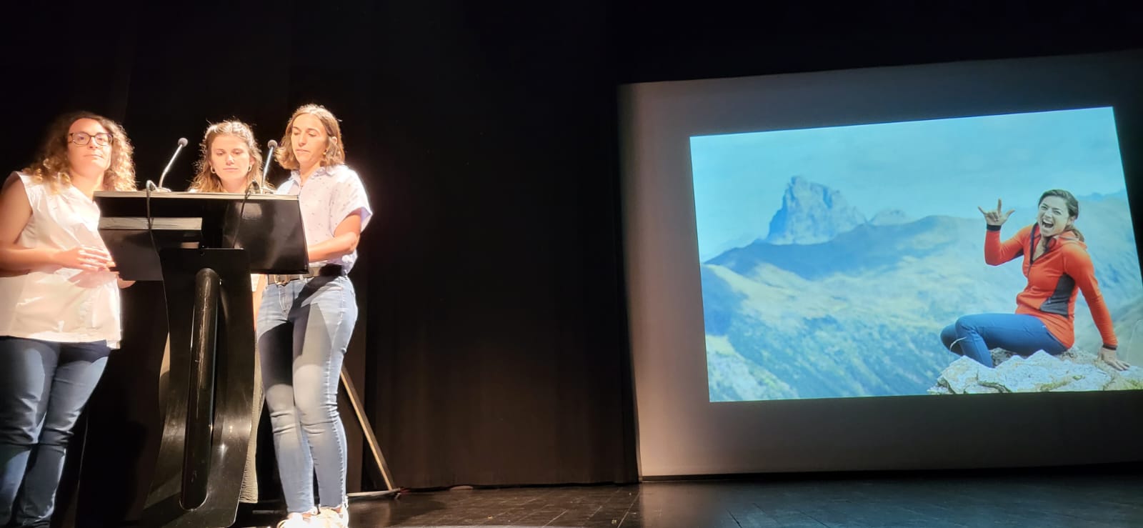 Homenaje a Amaia Agirre en el Centro Cultural Manuel Benito Moliner. Foto Javier García Antón