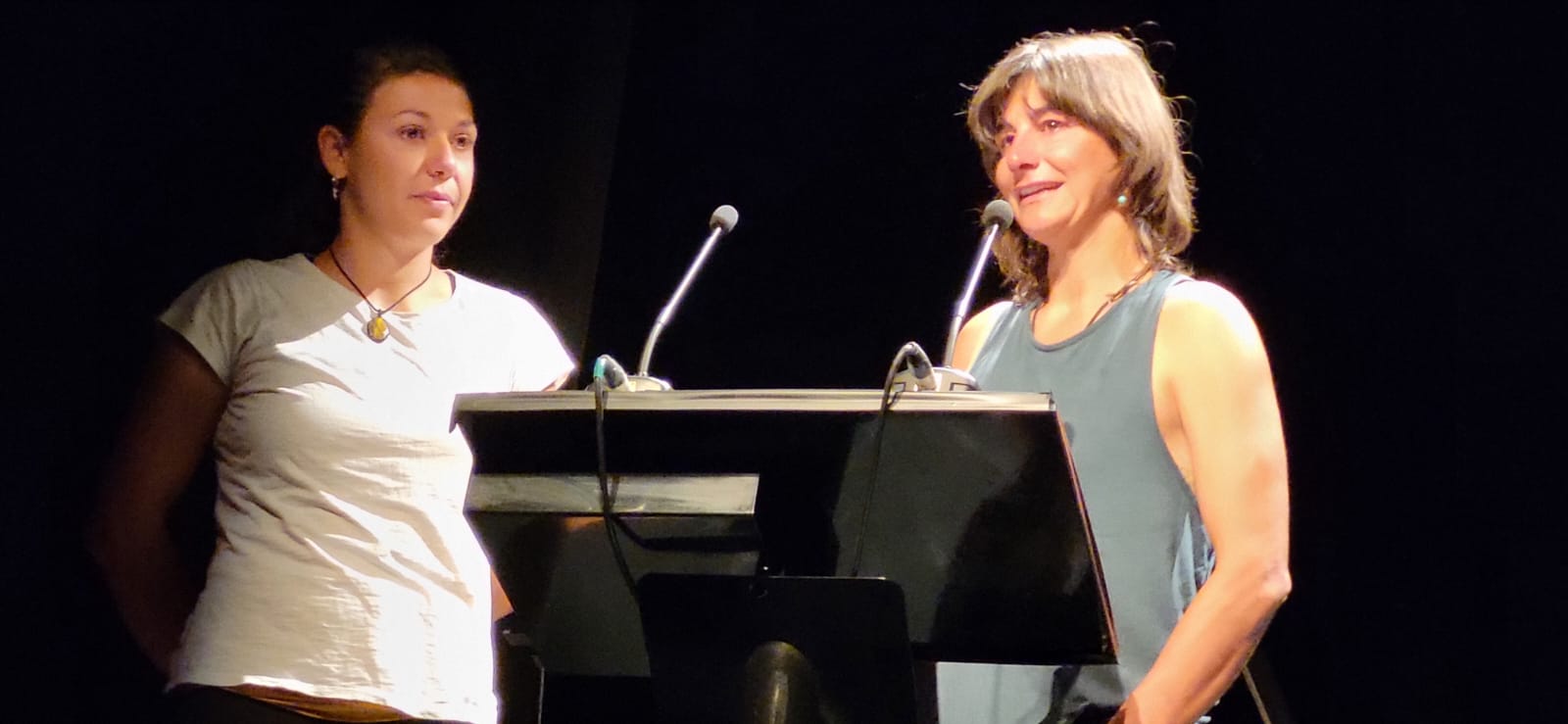 Homenaje a Amaia Agirre en el Centro Cultural Manuel Benito Moliner. Foto Javier García Antón