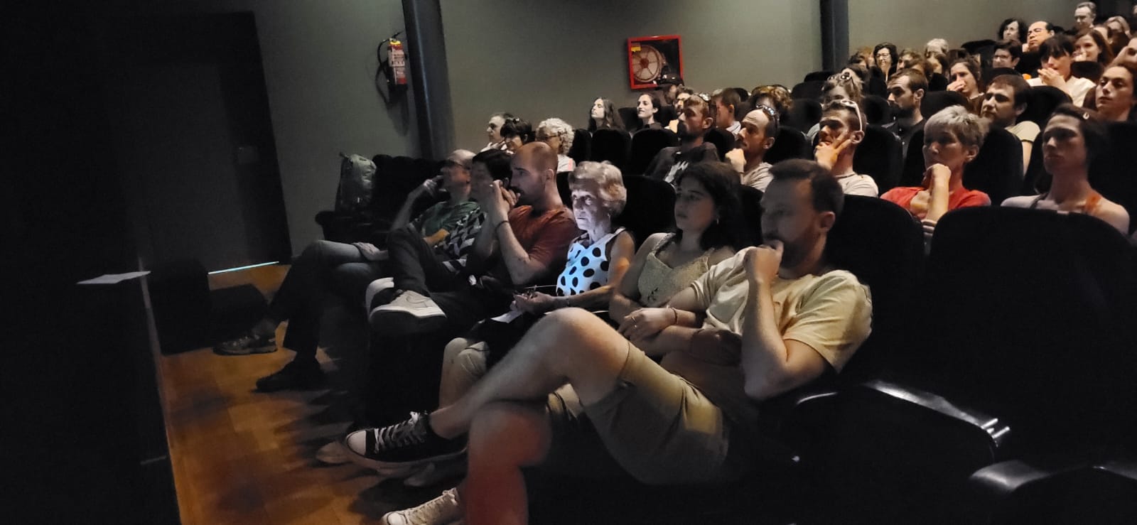 Homenaje a Amaia Agirre en el Centro Cultural Manuel Benito Moliner. Foto Javier García Antón
