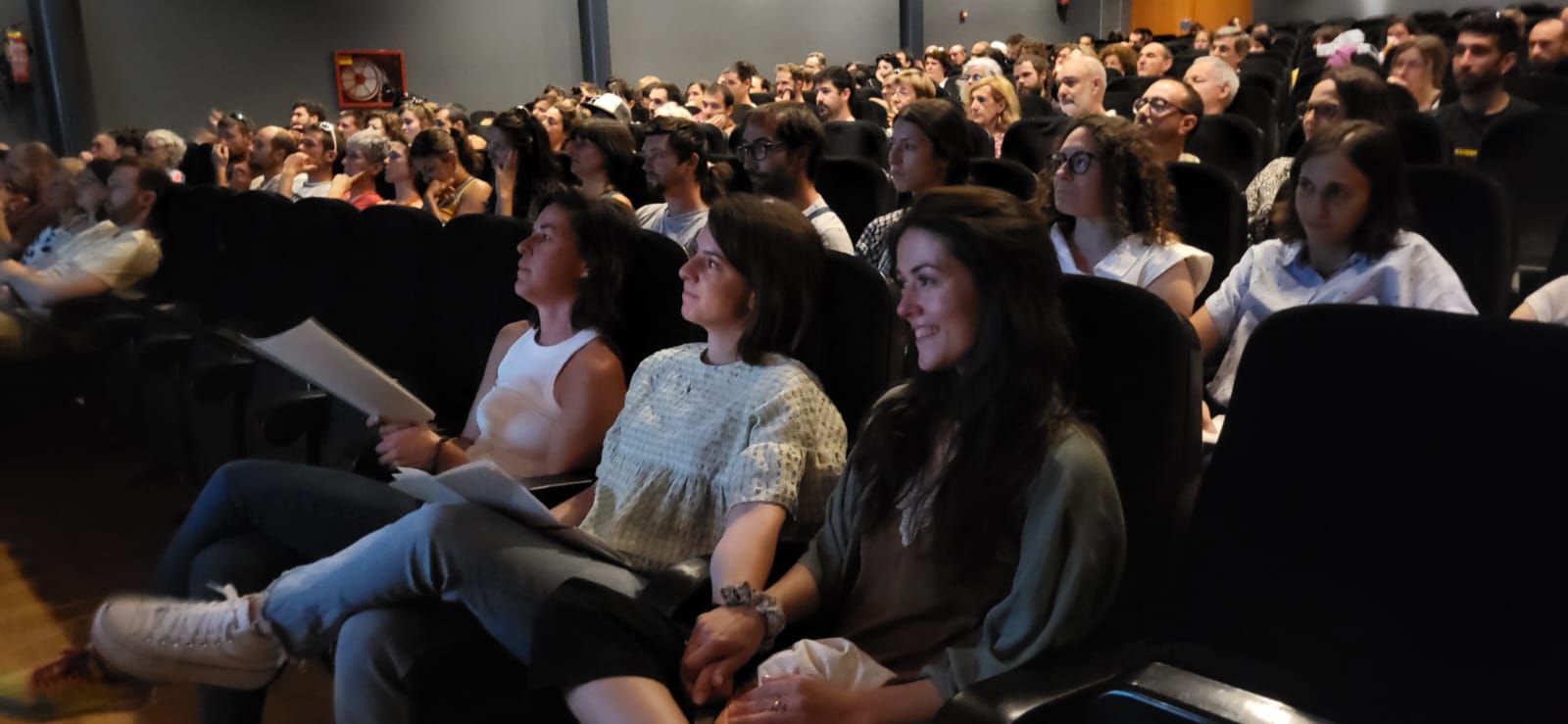 Homenaje a Amaia Agirre en el Centro Cultural Manuel Benito Moliner. Foto Javier García Antón