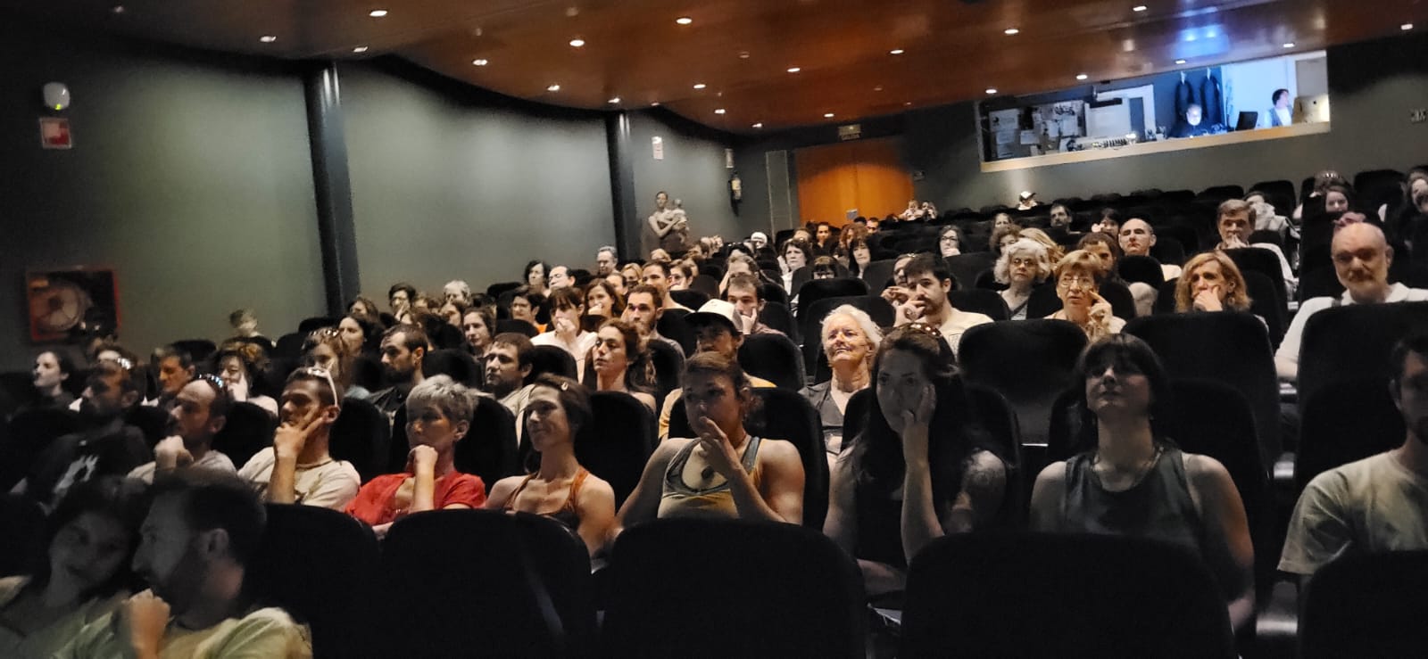 Homenaje a Amaia Agirre en el Centro Cultural Manuel Benito Moliner. Foto Javier García Antón