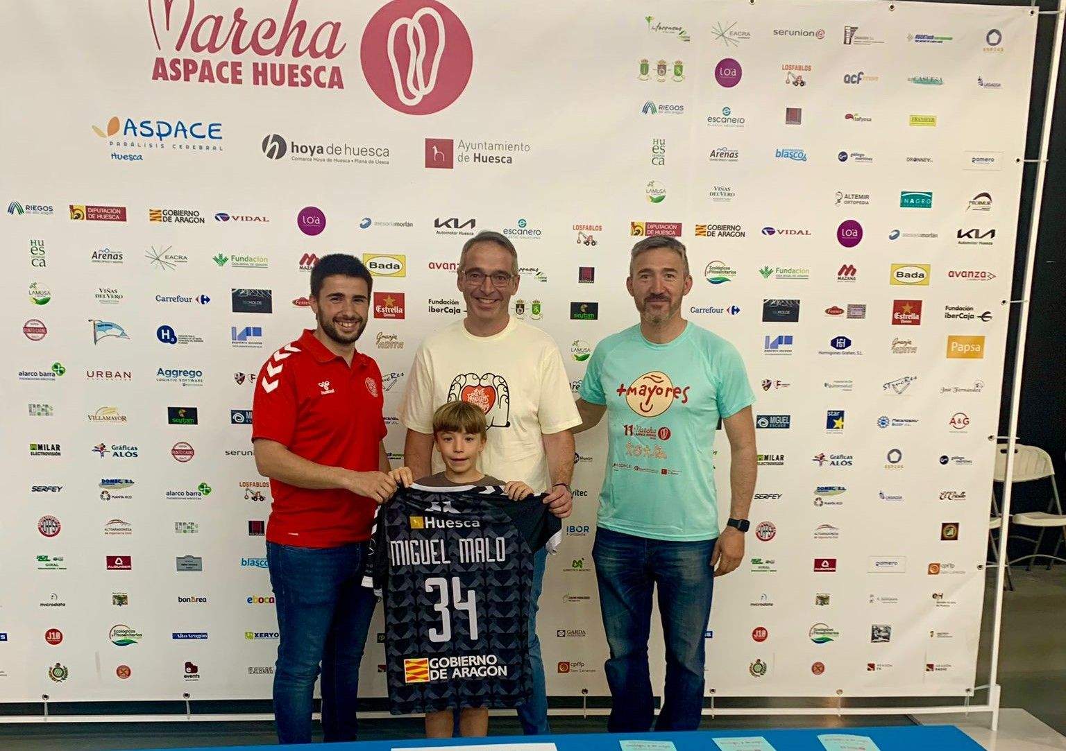 Jornada previa a la 11ª Marcha Aspace Huesca. Foto Aspace Huesca