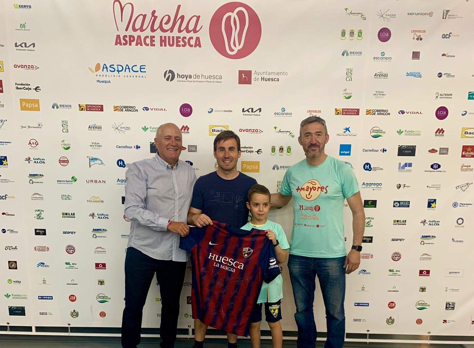 Jornada previa a la 11ª Marcha Aspace Huesca. Foto Aspace Huesca