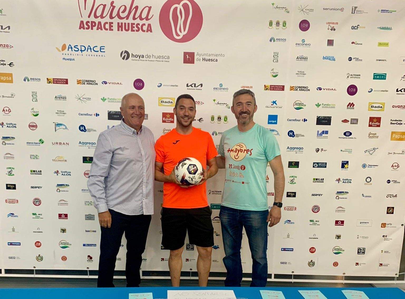 Jornada previa a la 11ª Marcha Aspace Huesca. Foto Aspace Huesca