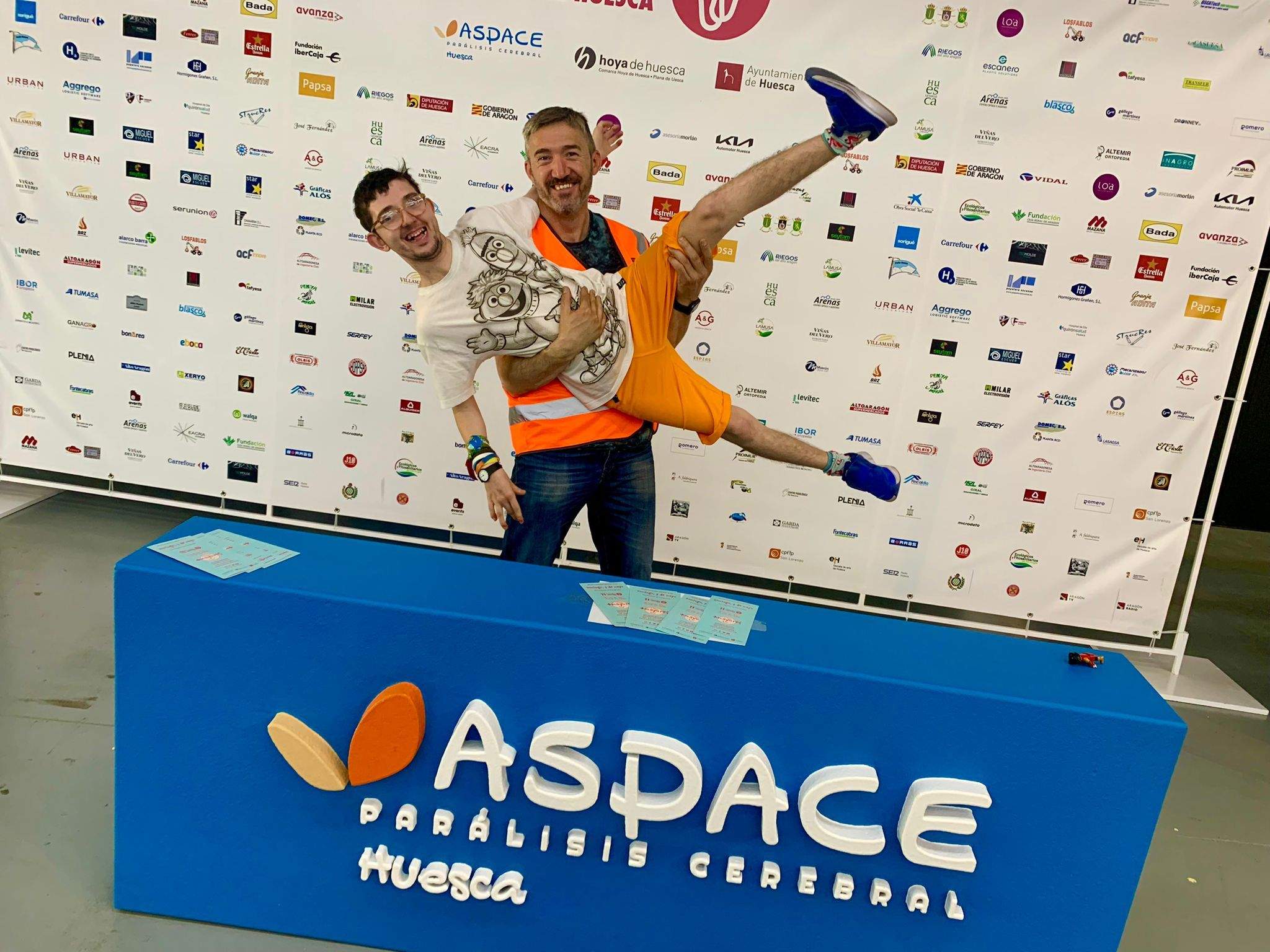 Jornada previa a la 11ª Marcha Aspace Huesca. Foto Aspace Huesca