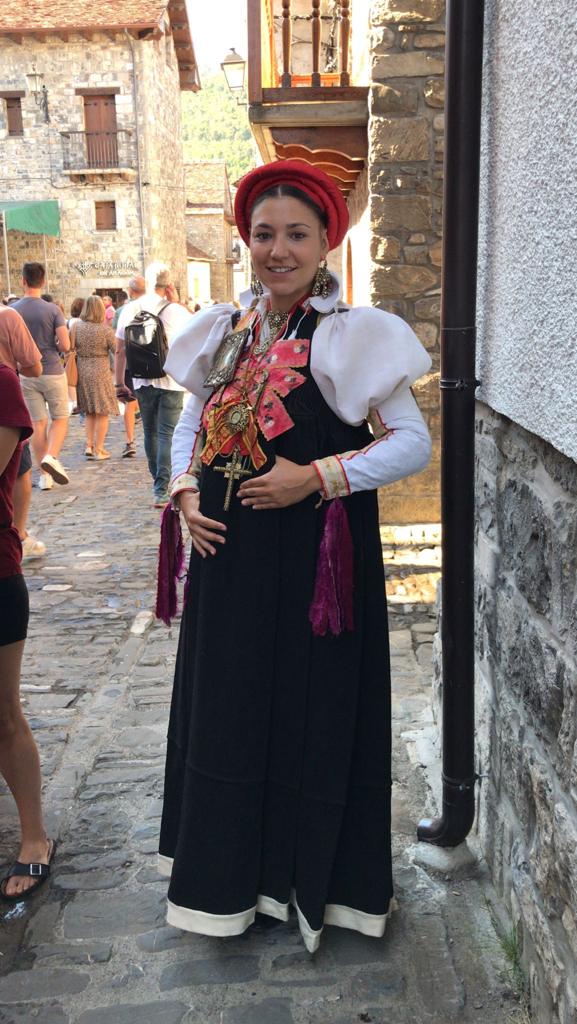 Fiesta de la Exaltación del Traje Típico Ansotano 2022. Foto: Cristina Montaner