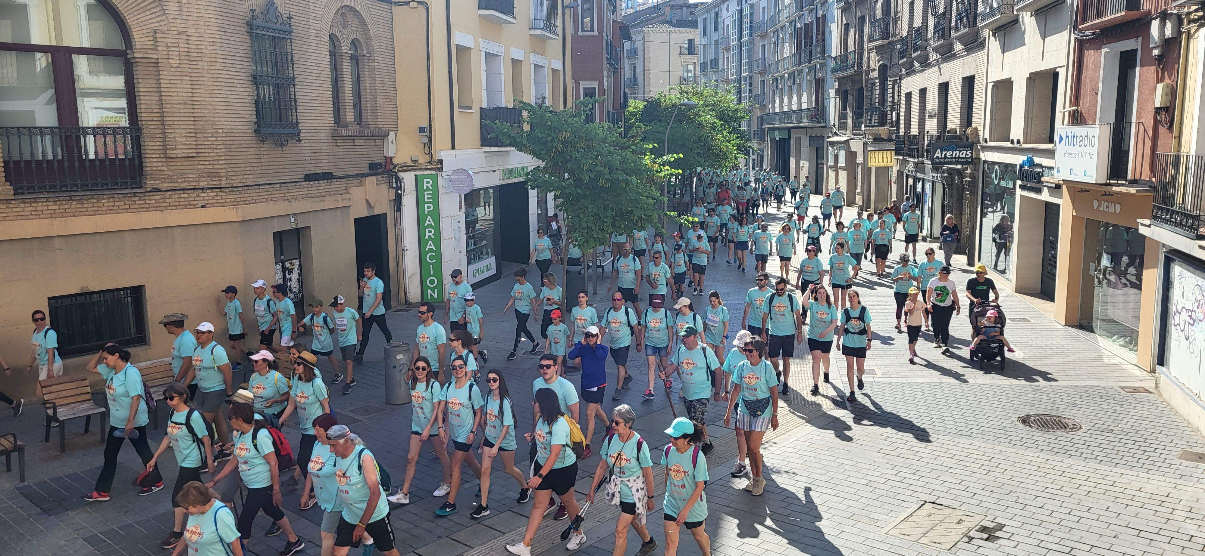 11ª Marcha Aspace Huesca. Fotos: Mercedes Manterola