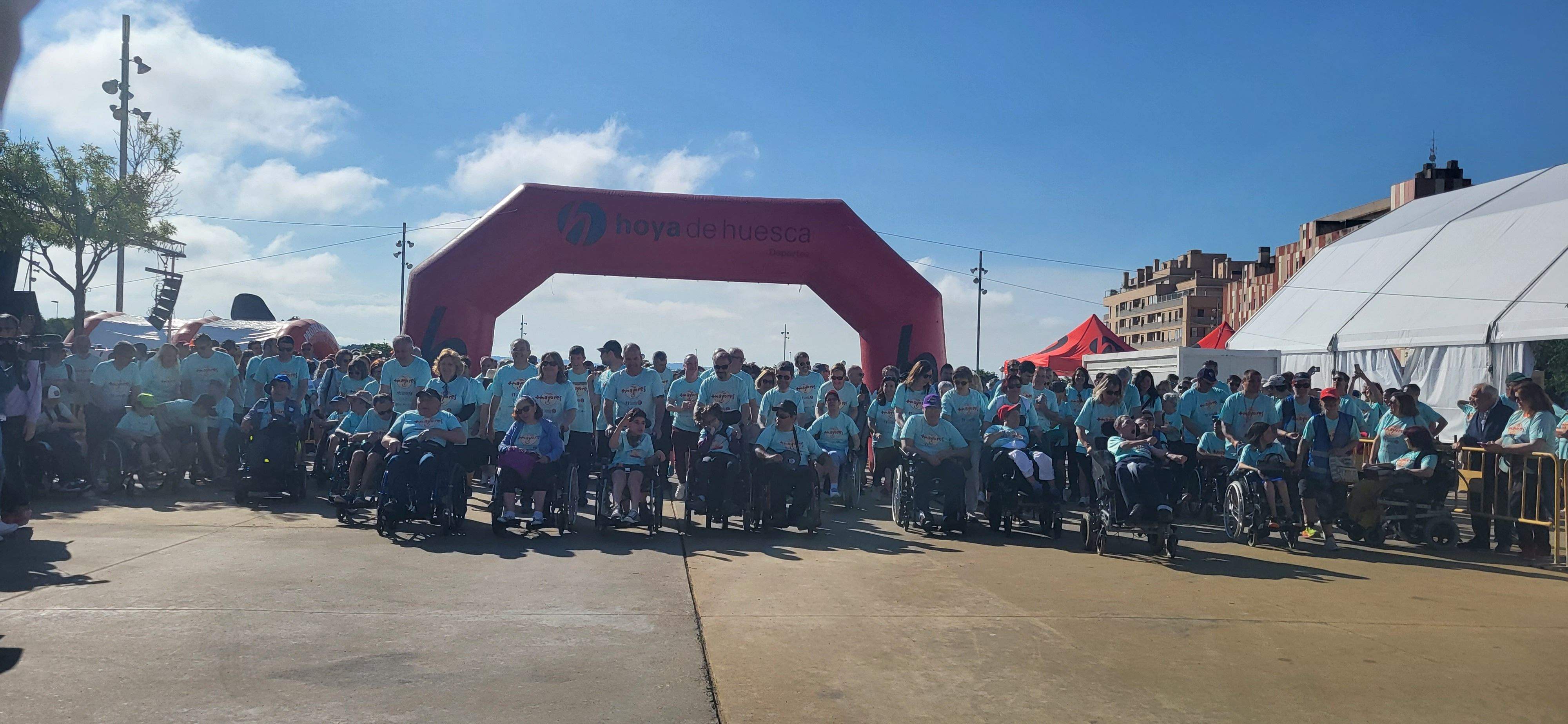 11ª Marcha Aspace Huesca. Fotos: Myriam Martínez