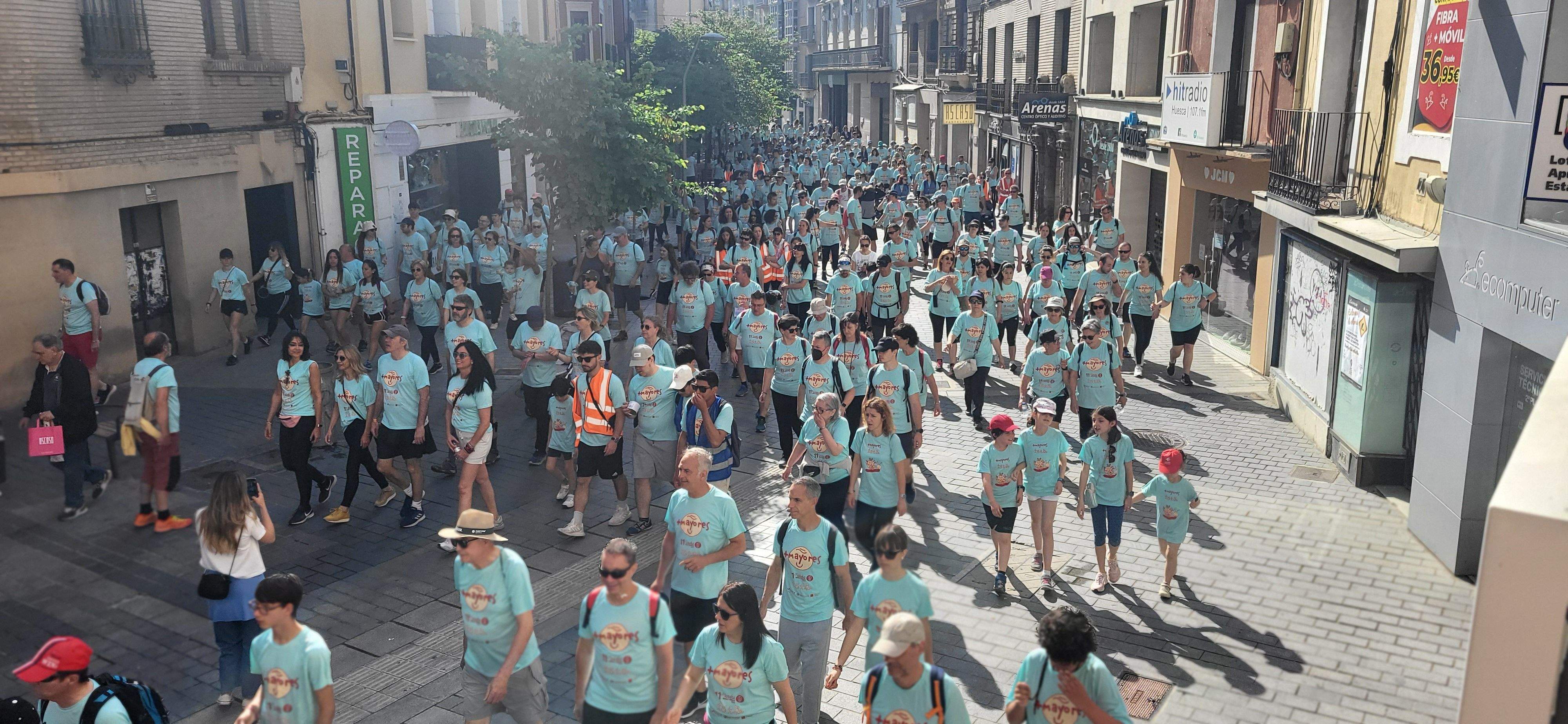 11ª Marcha Aspace Huesca. Fotos: Myriam Martínez