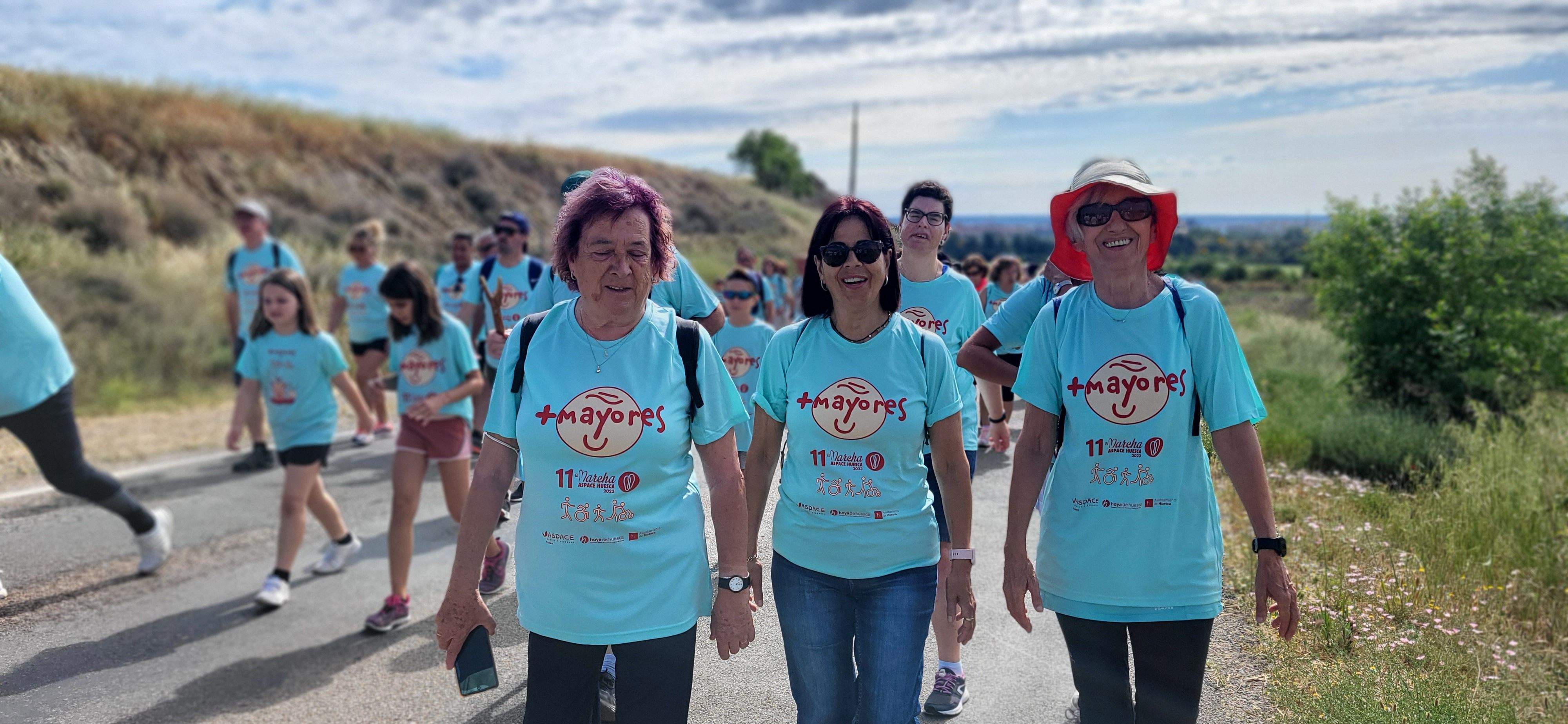 11ª Marcha Aspace Huesca. Fotos: Myriam Martínez