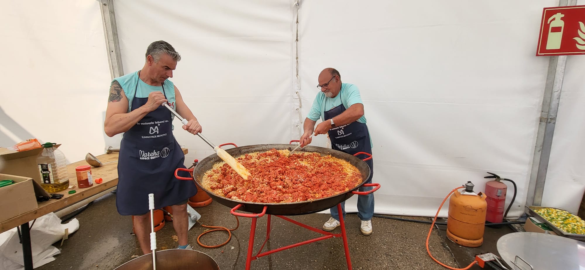Los cocineros. Foto Javier García Antón