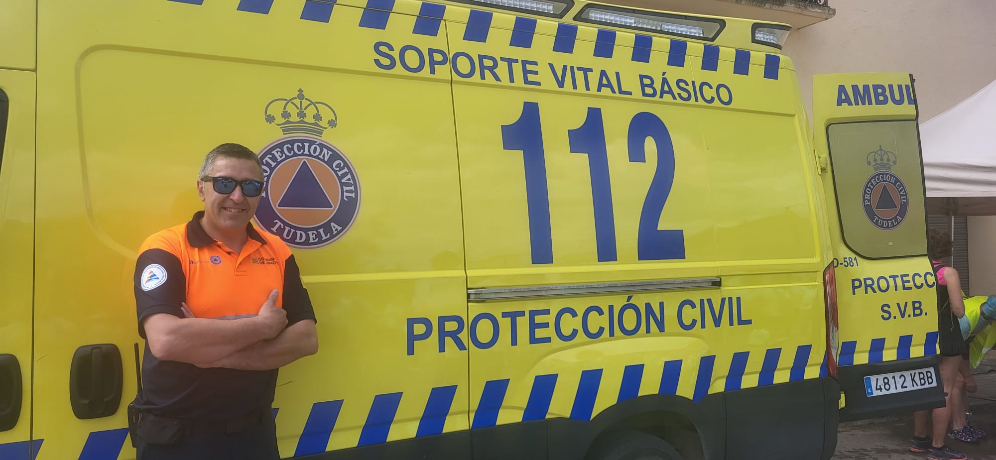 La Marcha Aspace en el avituallamiento de Banariés. Foto: Myriam Martínez