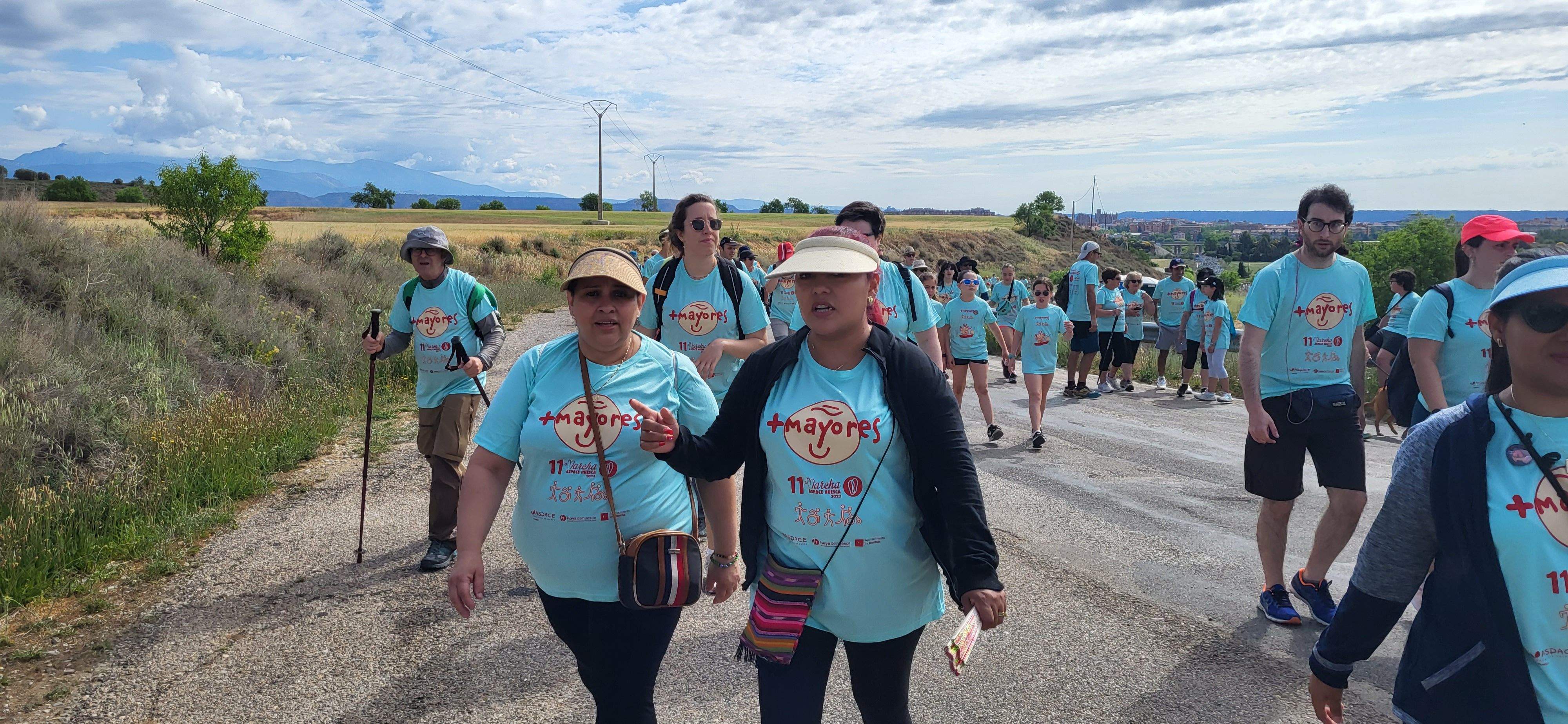 11ª Marcha Aspace Huesca. Foto: Mercedes Manterola