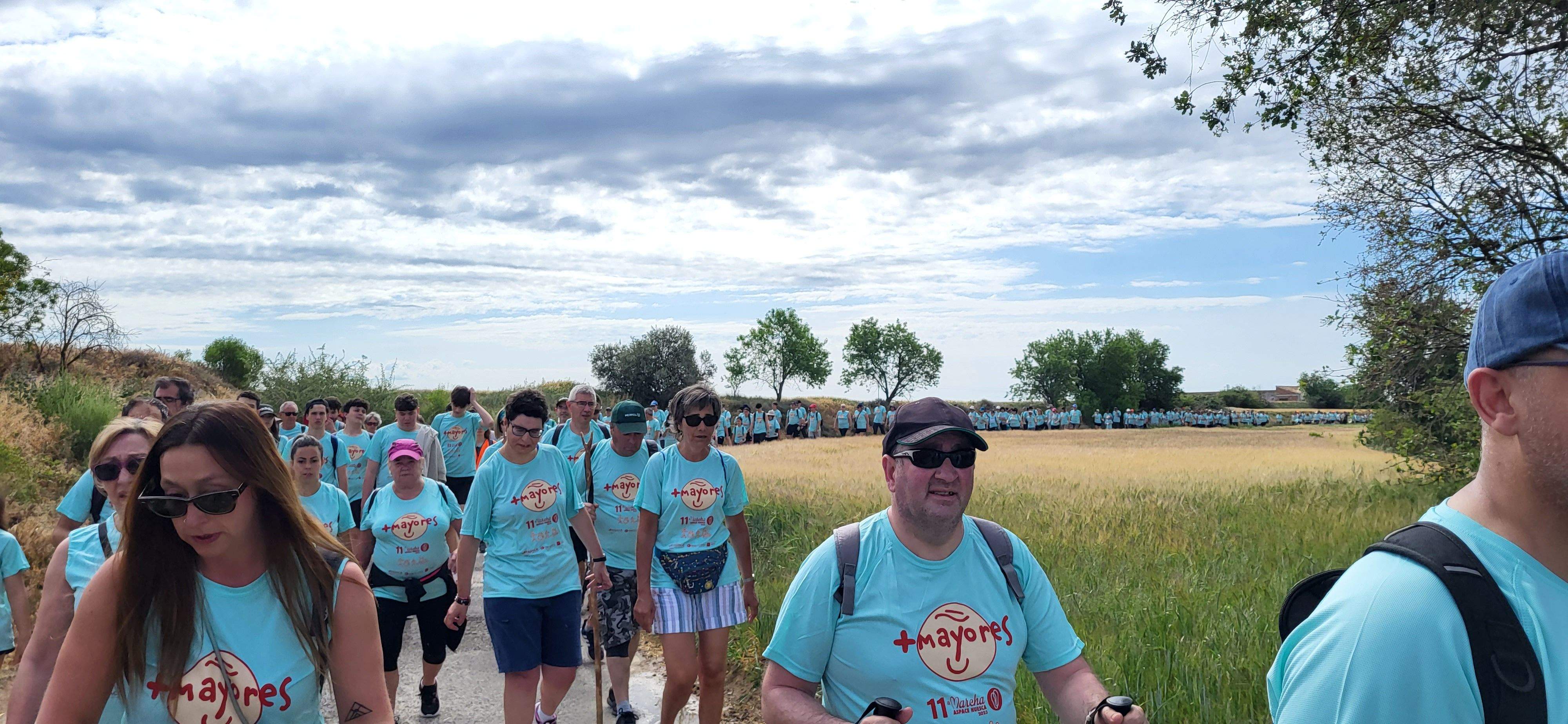 11ª Marcha Aspace Huesca. Foto: Mercedes Manterola