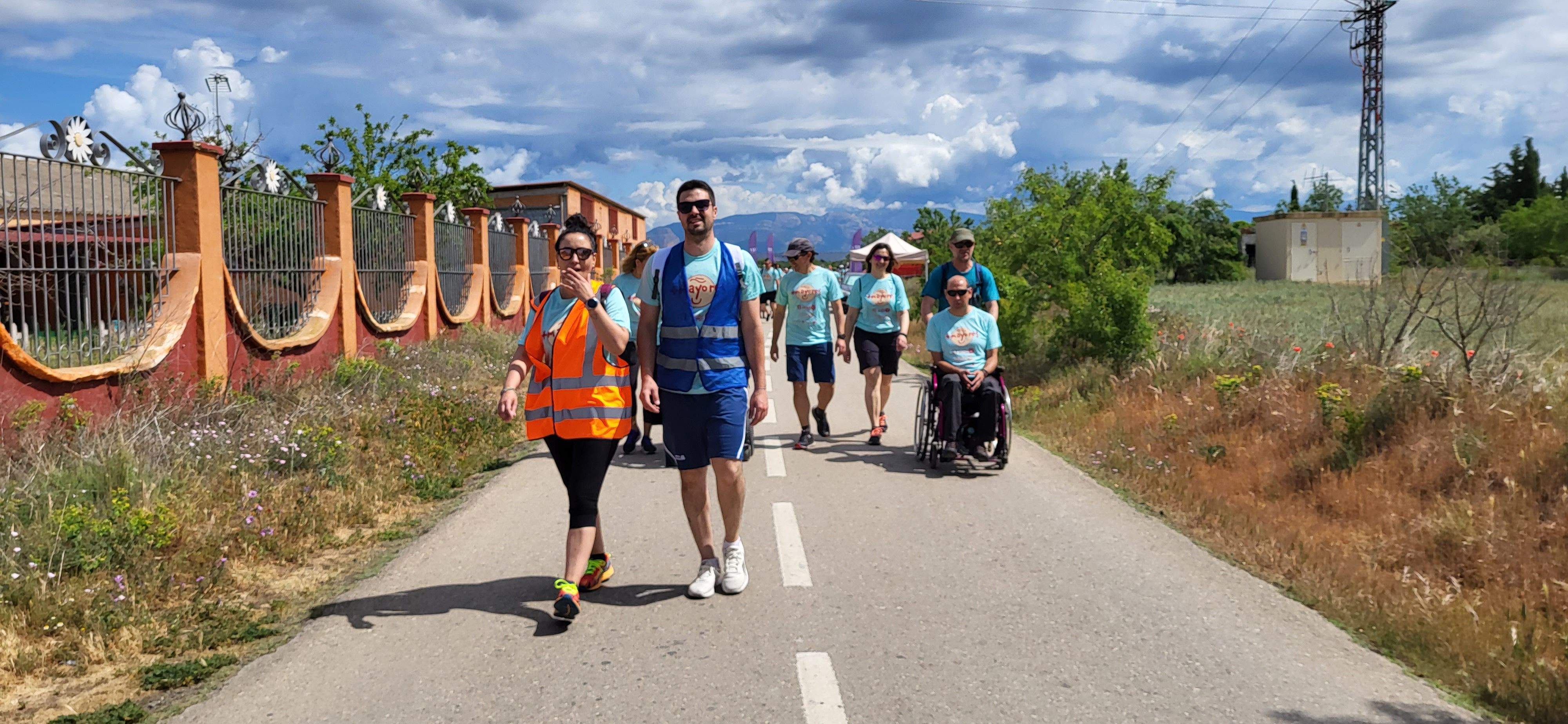 11ª Marcha Aspace Huesca. Foto: Mercedes Manterola
