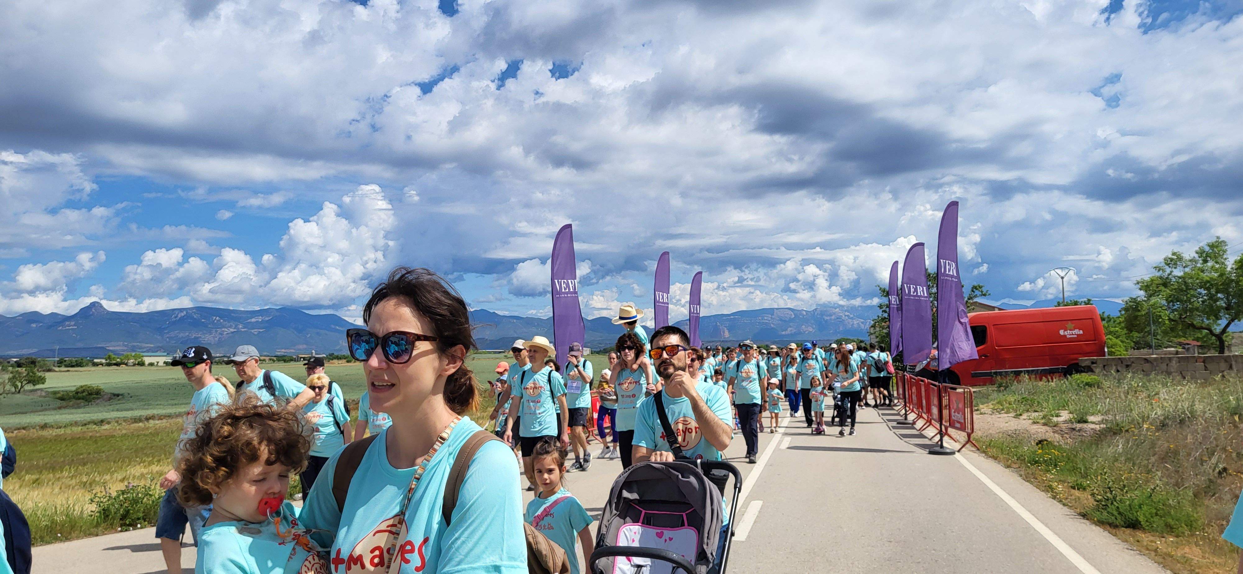 11ª Marcha Aspace Huesca. Foto: Mercedes Manterola