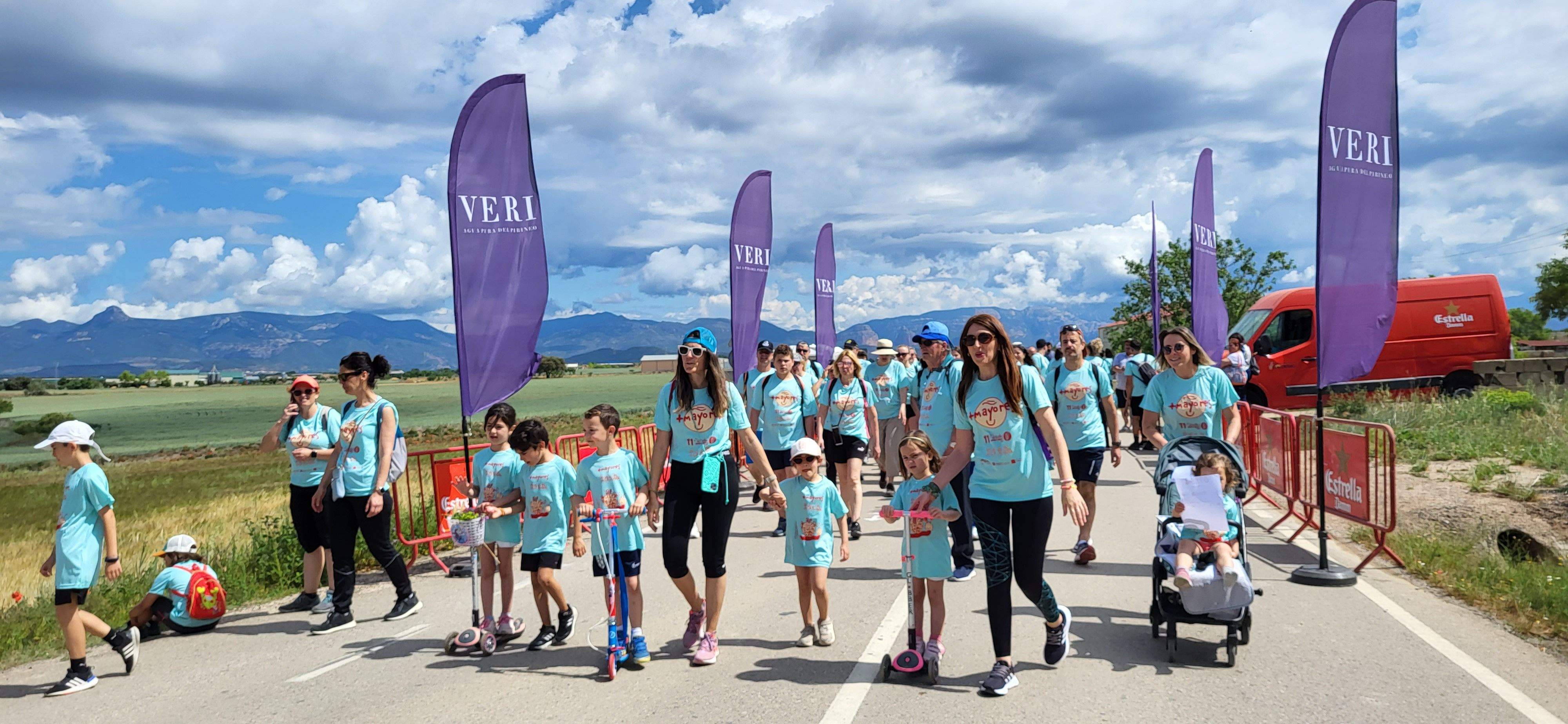 11ª Marcha Aspace Huesca. Foto: Mercedes Manterola