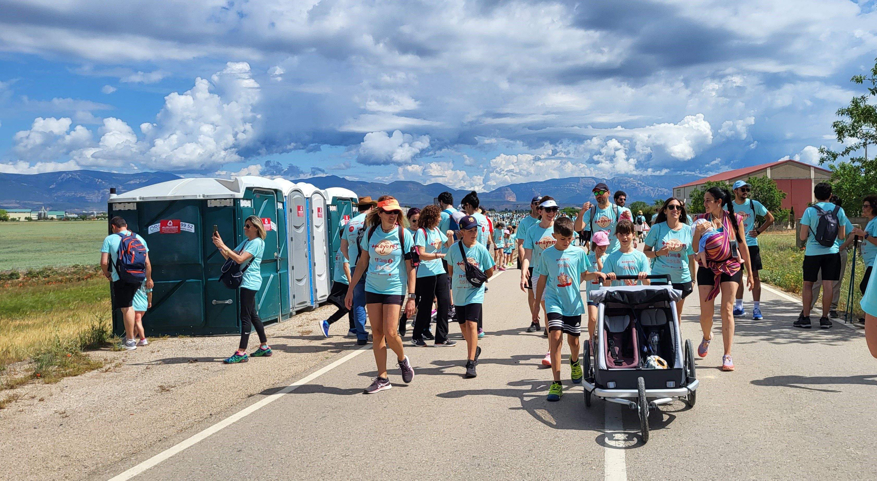 11ª Marcha Aspace Huesca. Foto: Mercedes Manterola