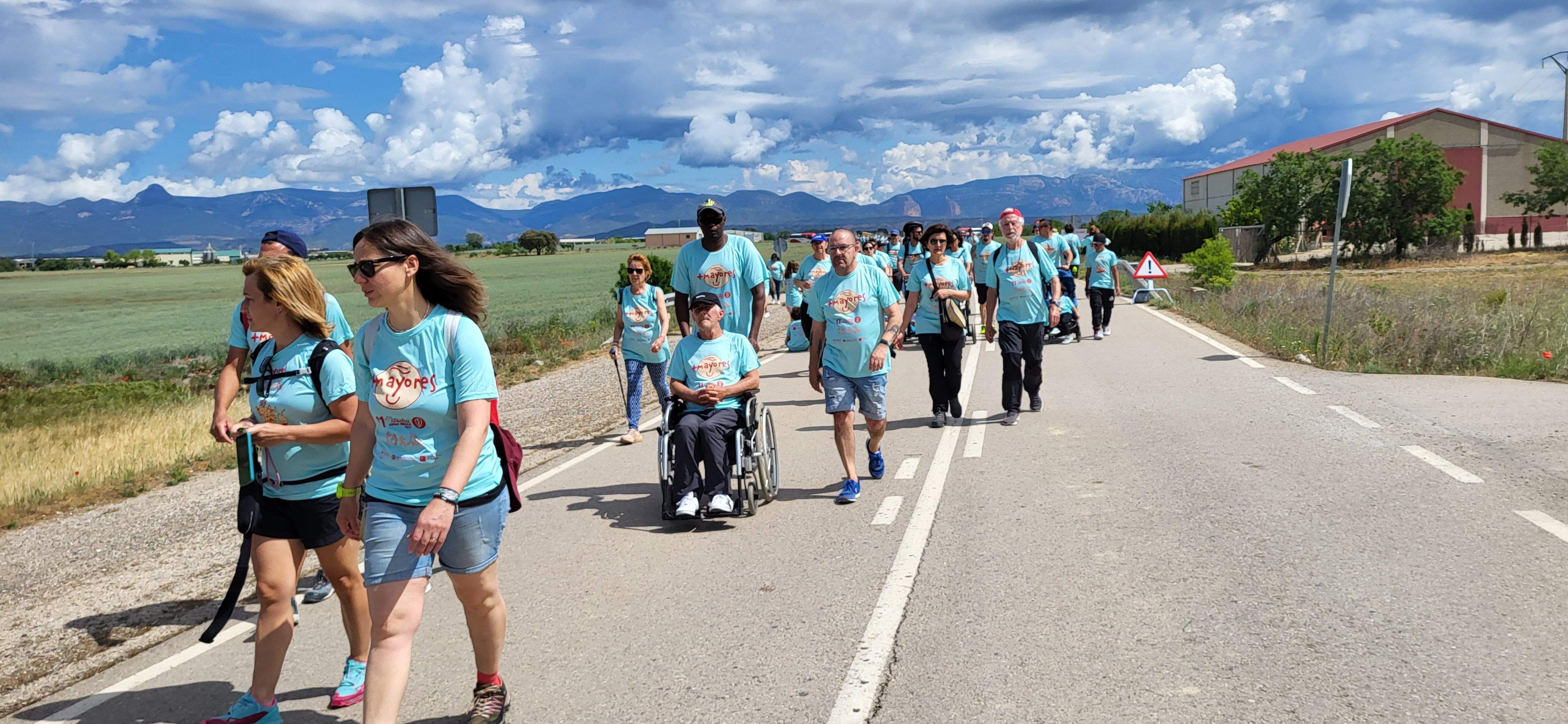 11ª Marcha Aspace Huesca. Foto: Mercedes Manterola