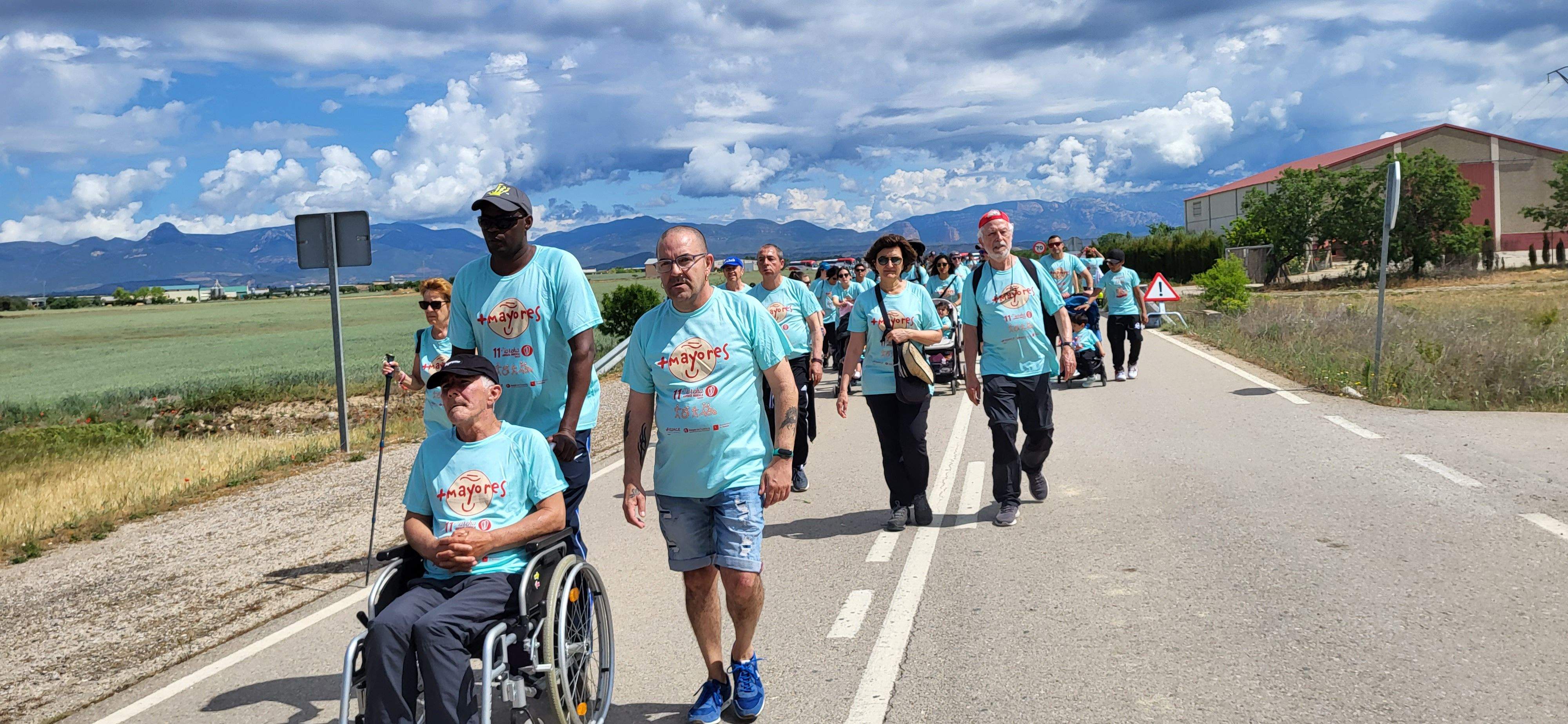 11ª Marcha Aspace Huesca. Foto: Mercedes Manterola