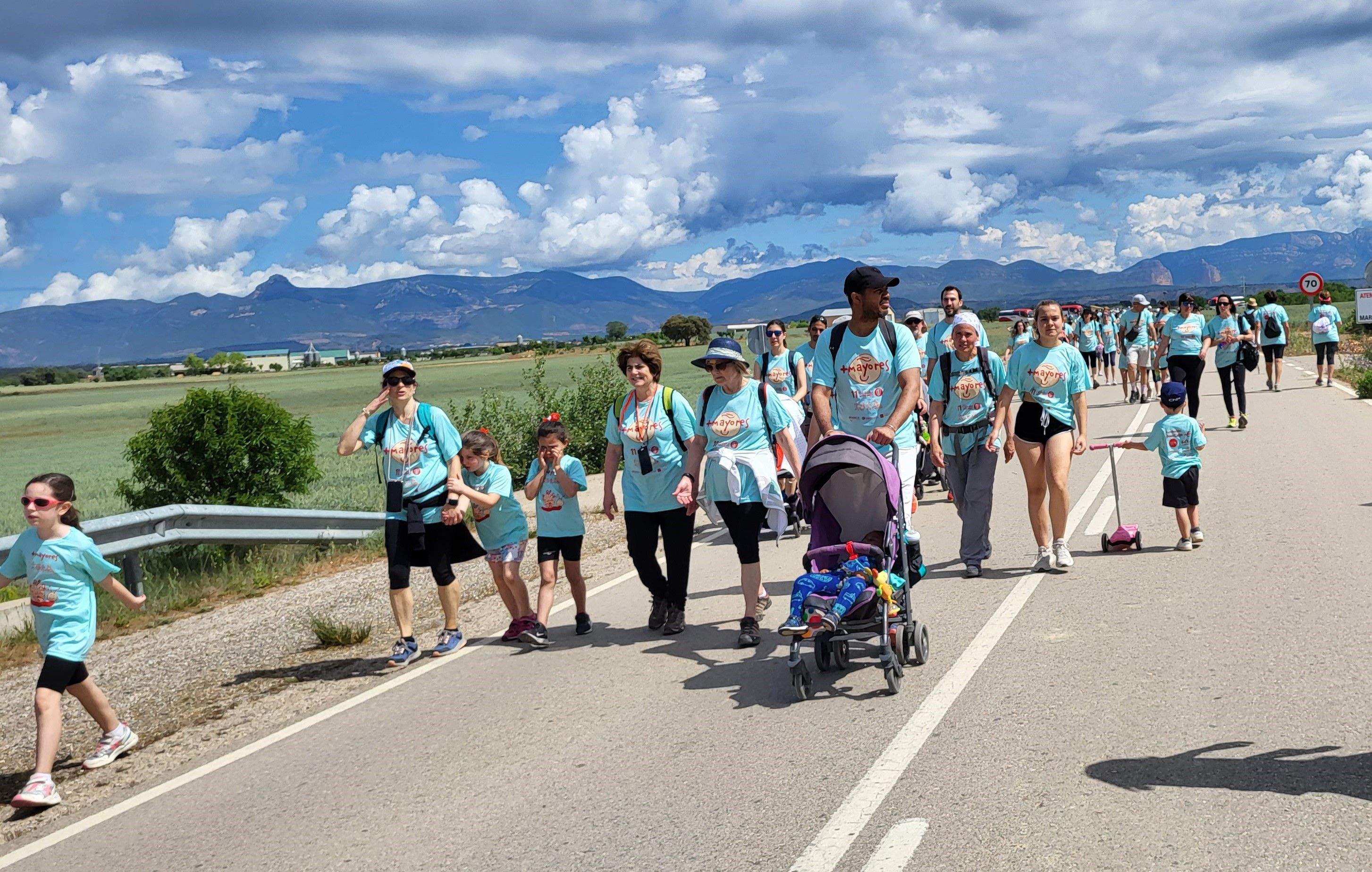 11ª Marcha Aspace Huesca. Foto: Mercedes Manterola