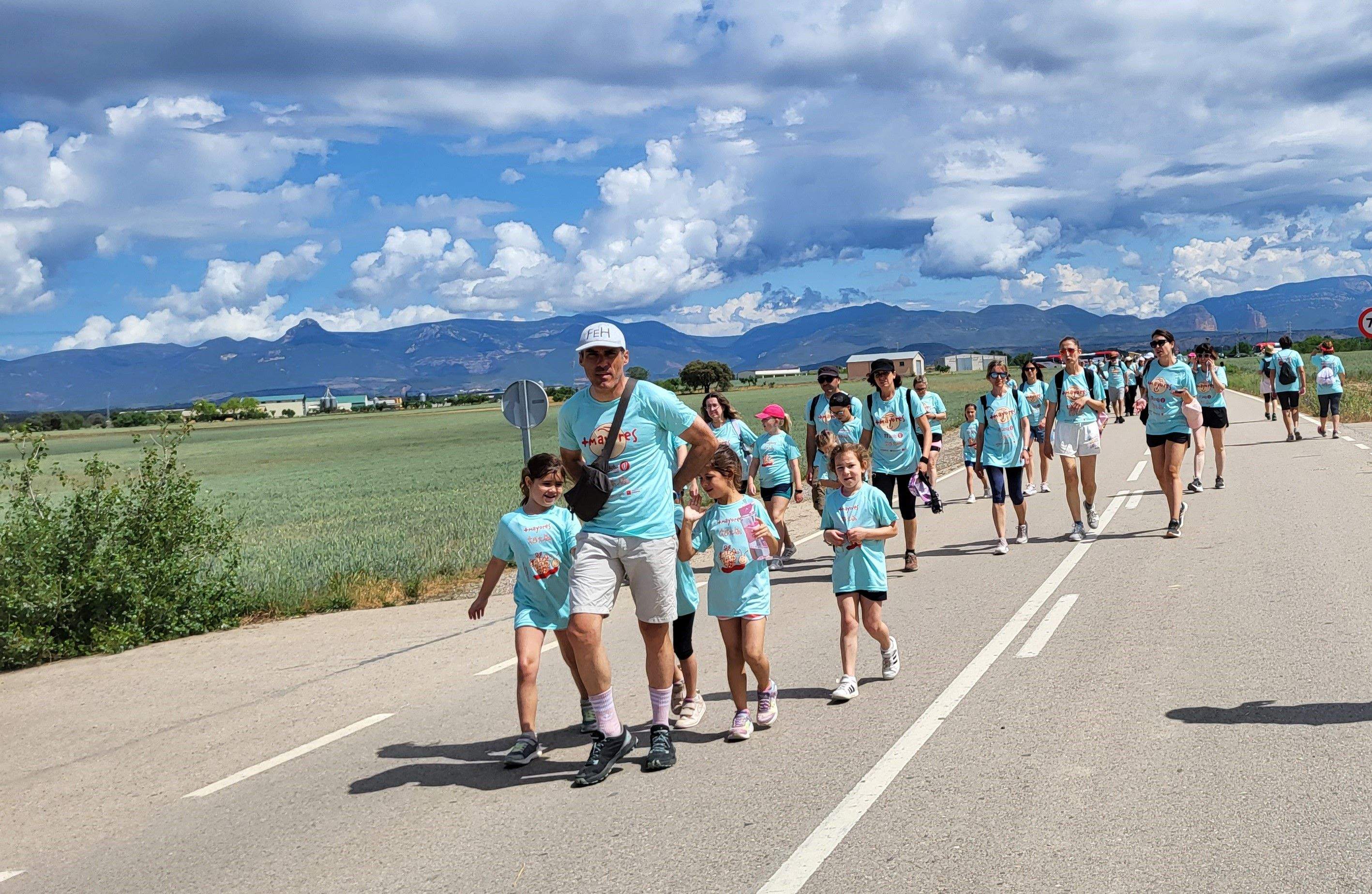 11ª Marcha Aspace Huesca. Foto: Mercedes Manterola