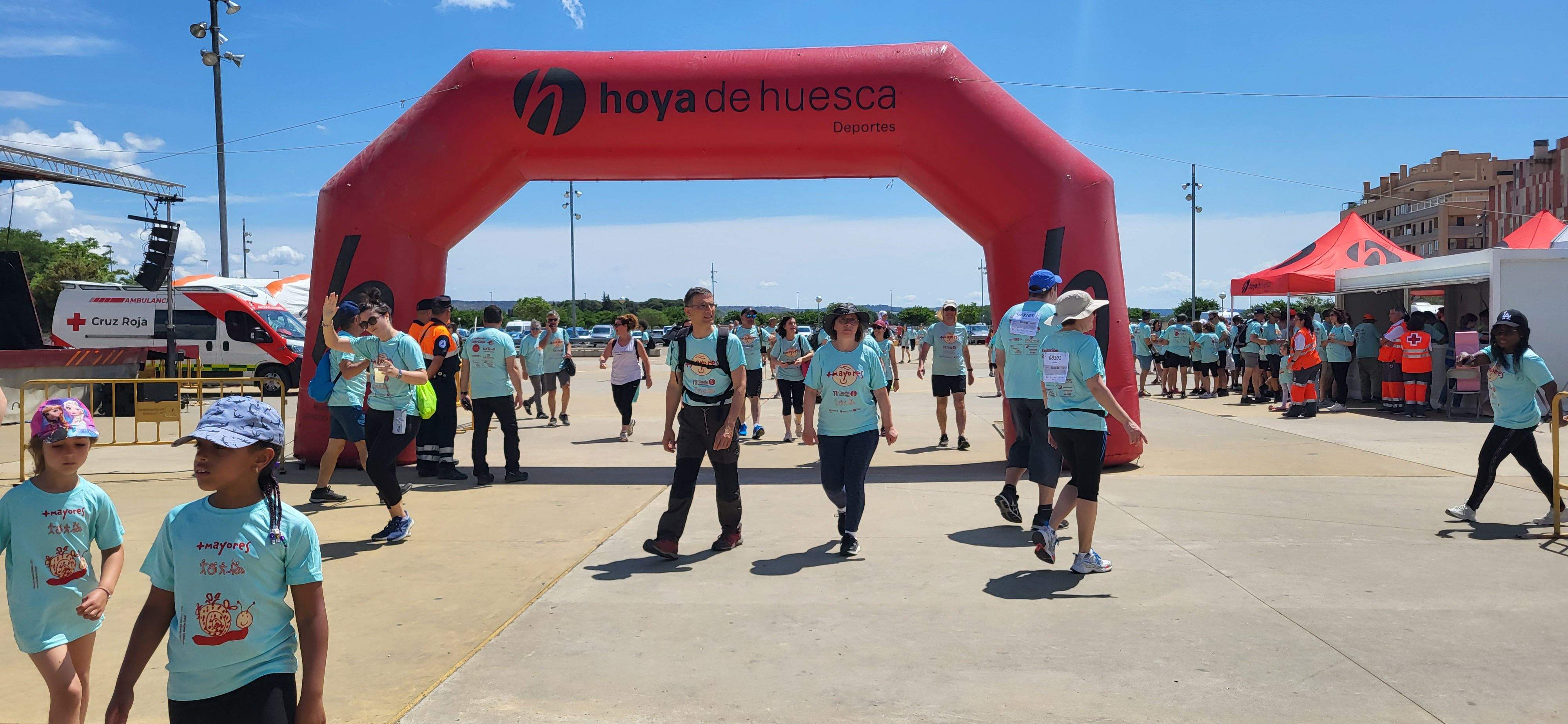 La llegada. Foto Myriam Martínez