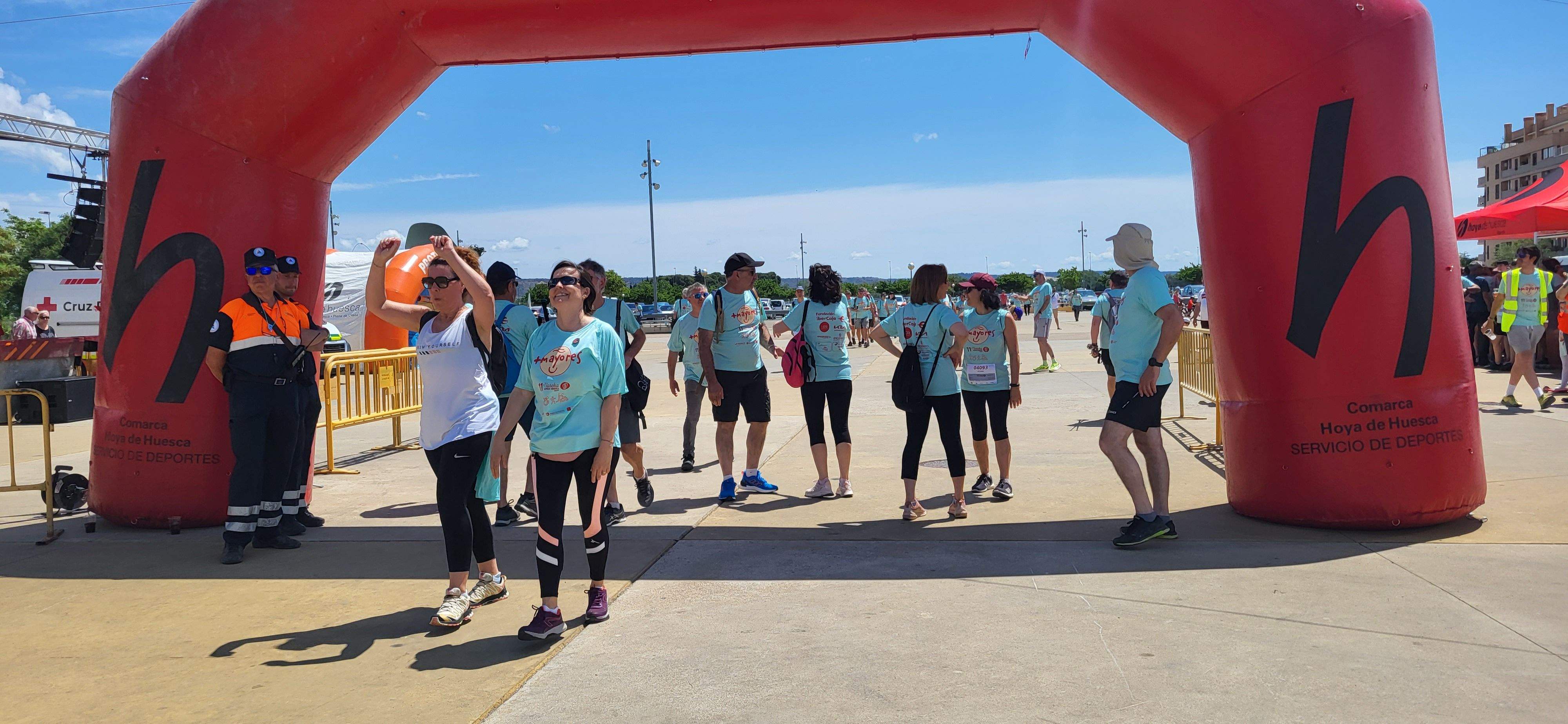 La llegada. Foto Myriam Martínez