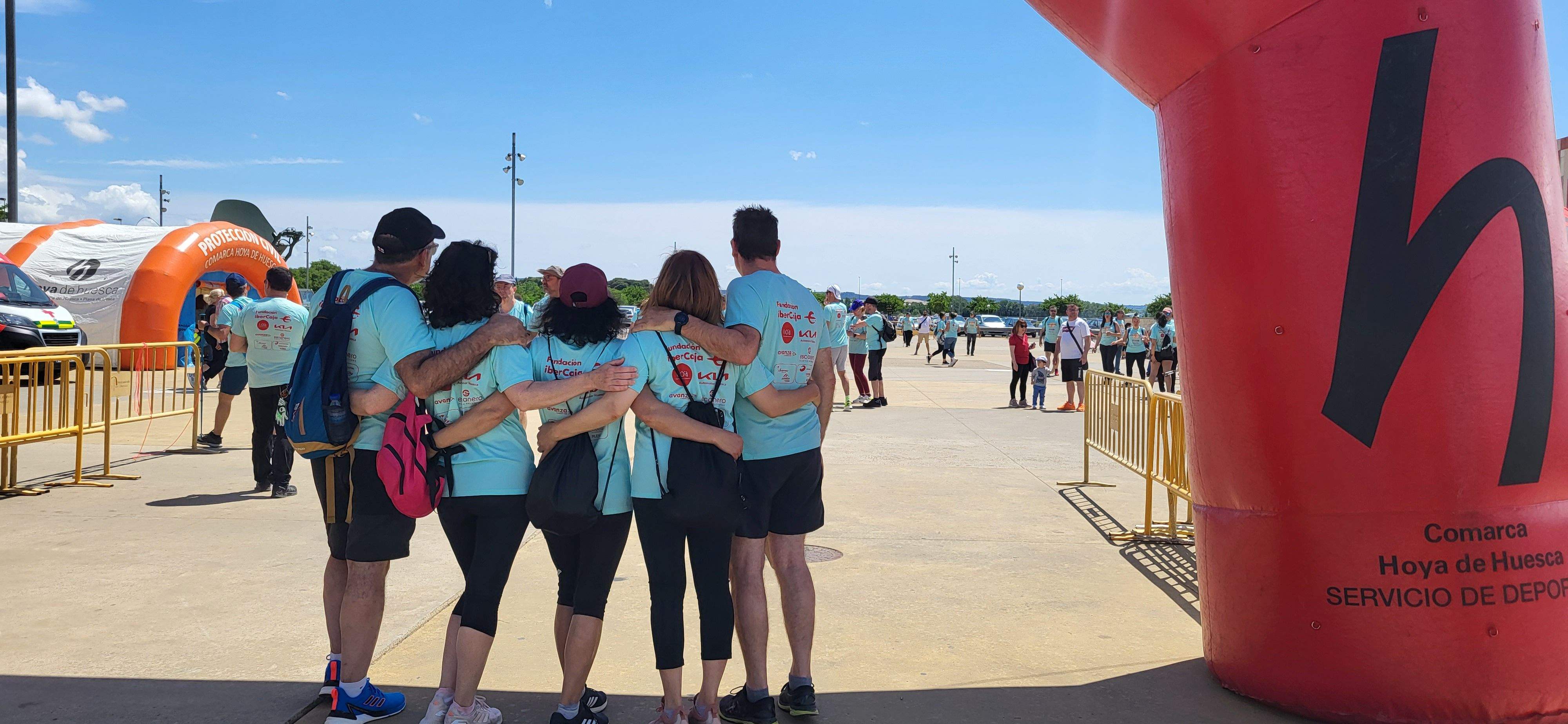 La llegada. Foto Myriam Martínez