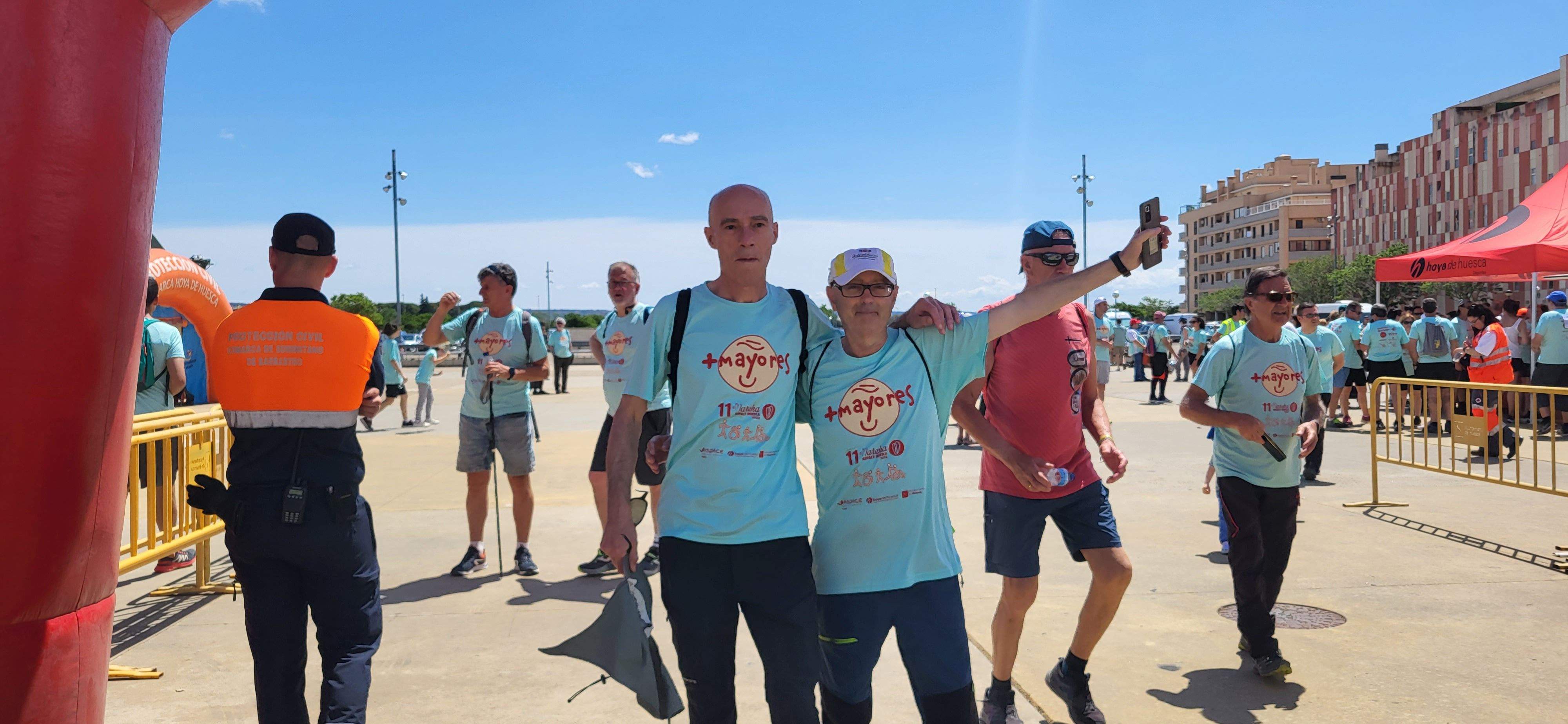 La llegada. Foto Myriam Martínez