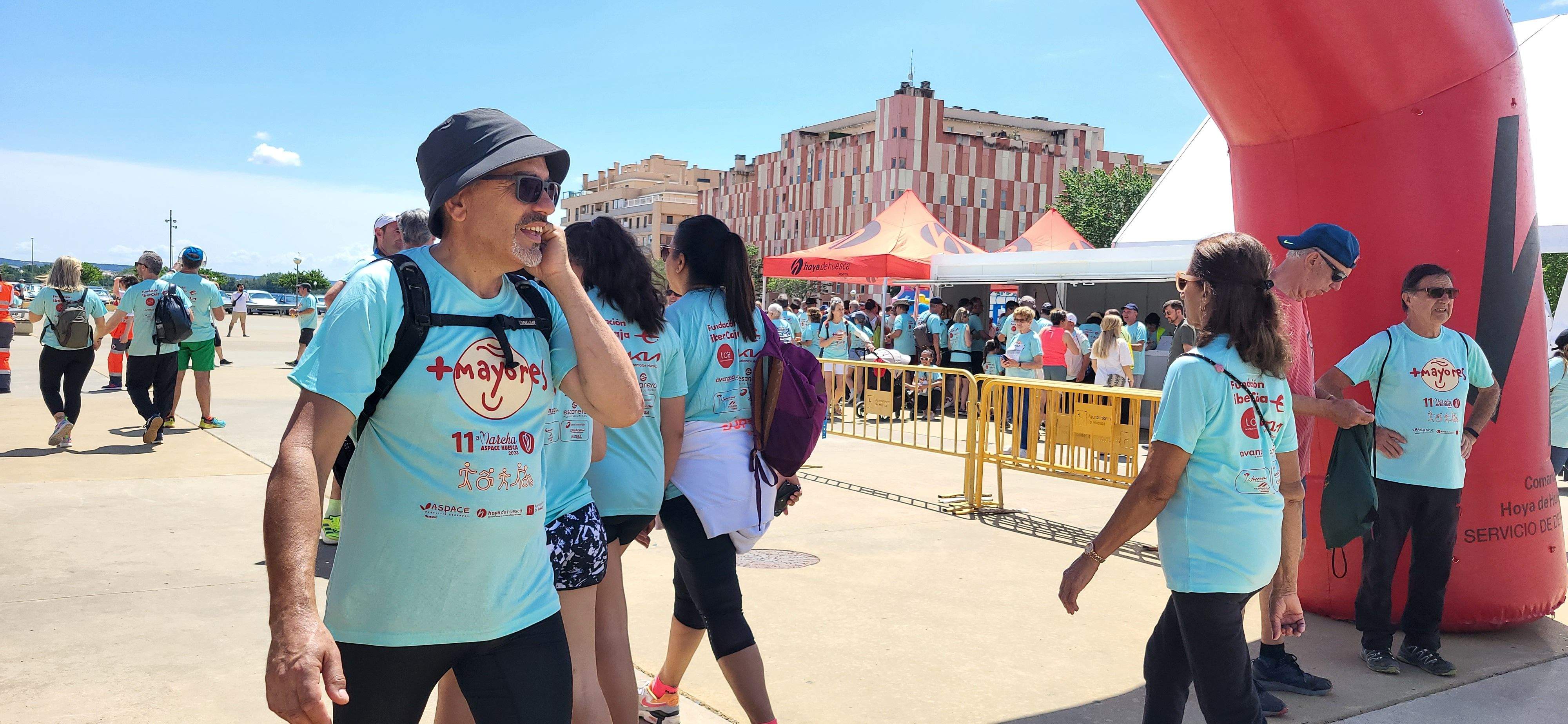 La llegada. Foto Myriam Martínez