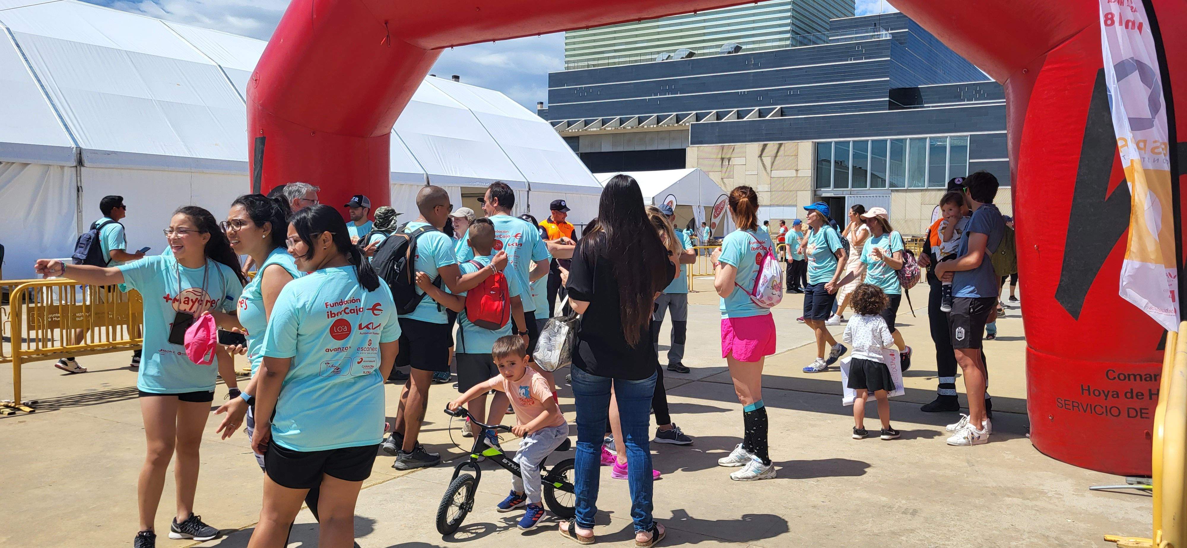 La llegada. Foto Myriam Martínez